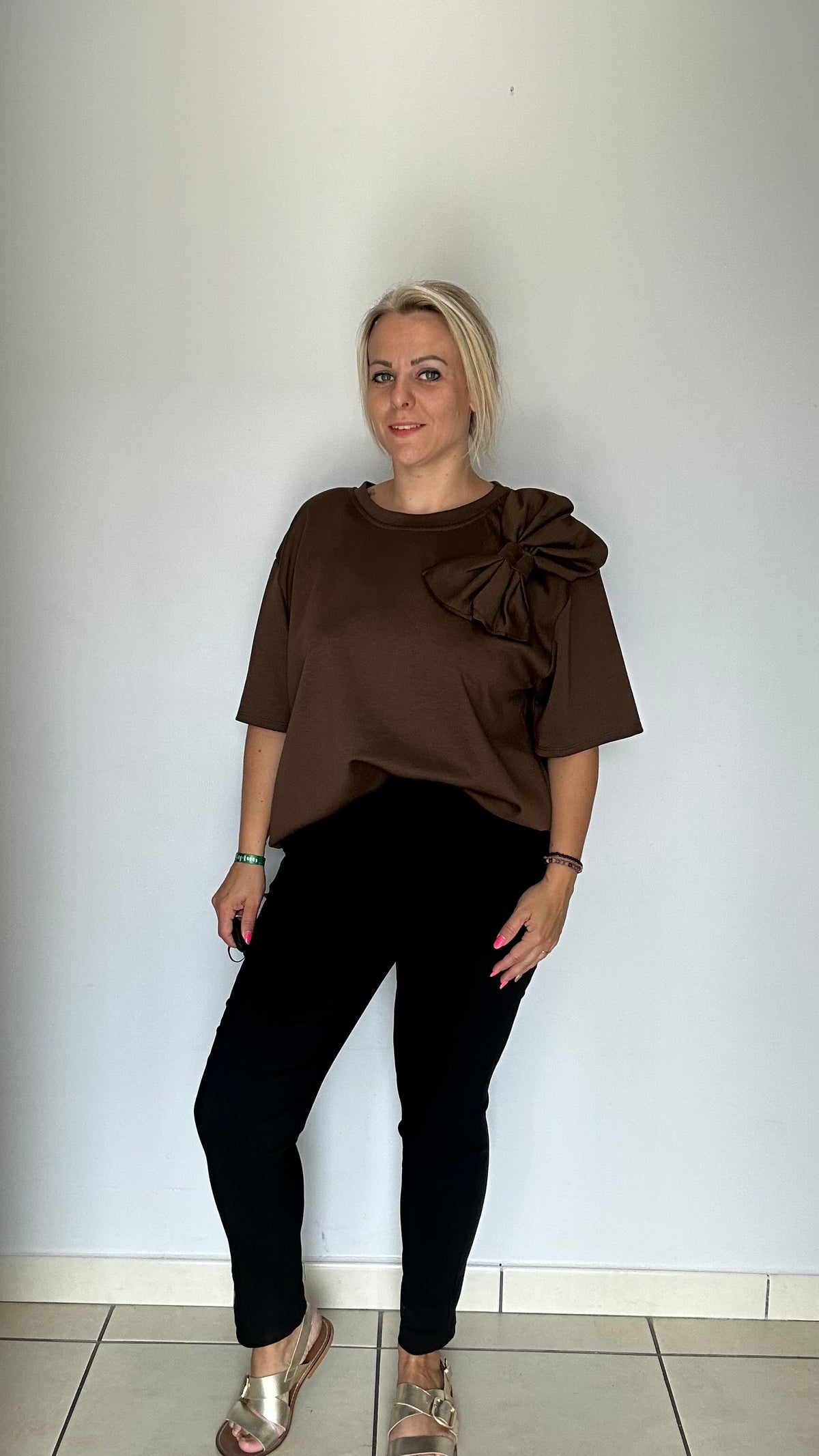 T-shirt fluide col rond ✨
