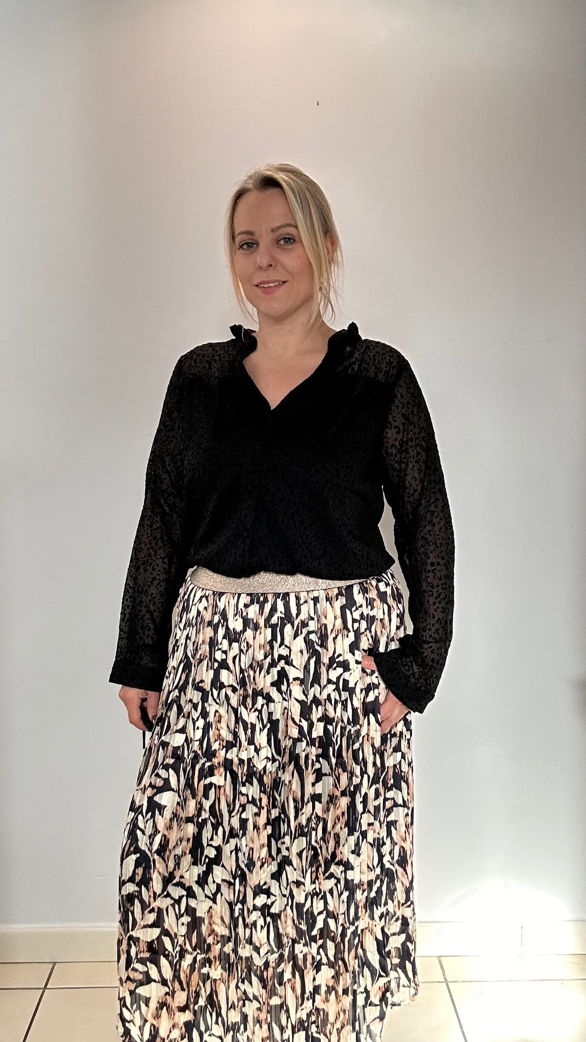 Jupe plissée