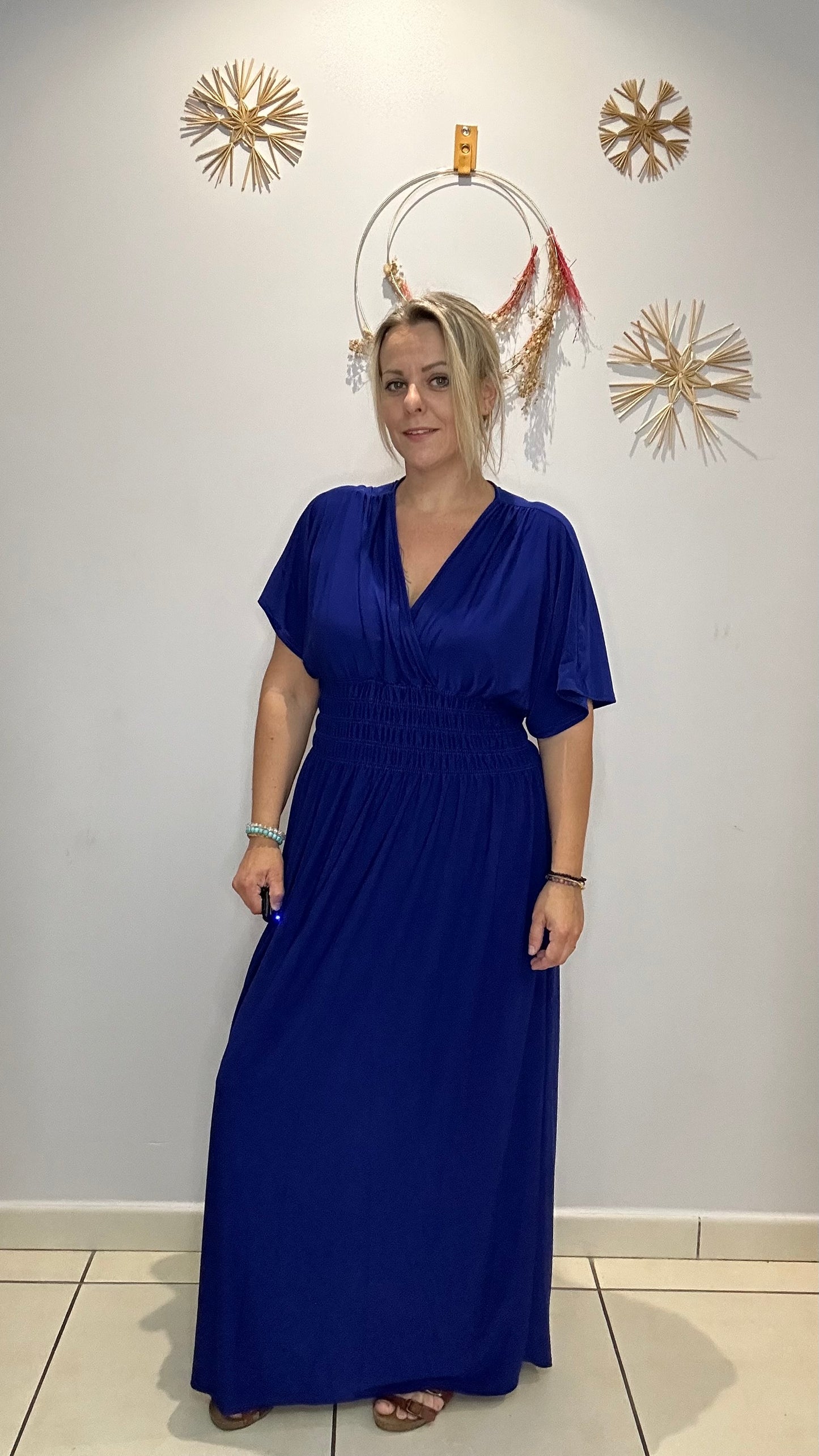 Robe magique longue uni 1966-23
