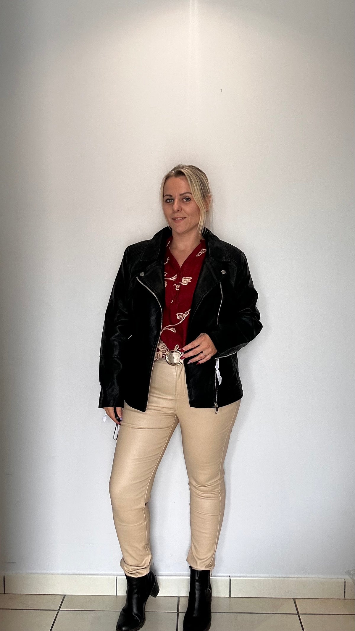 🖤 Perfecto effet cuir