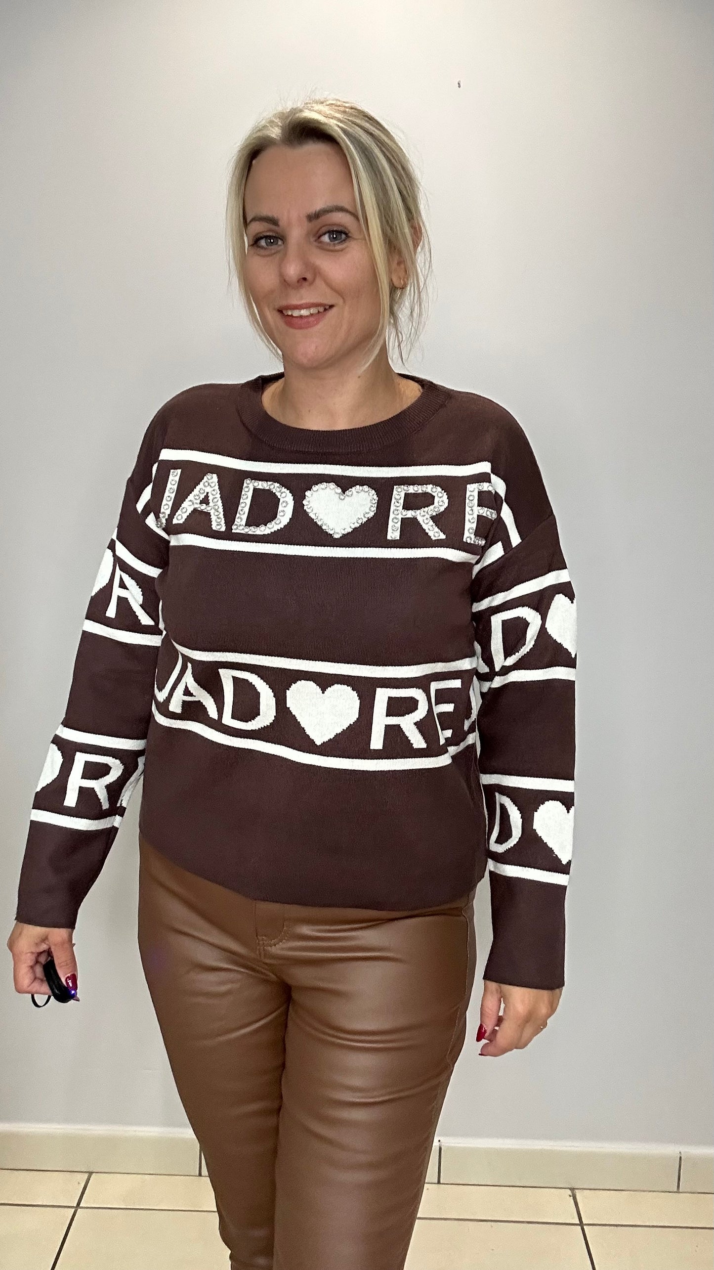 Pull « j’adore »