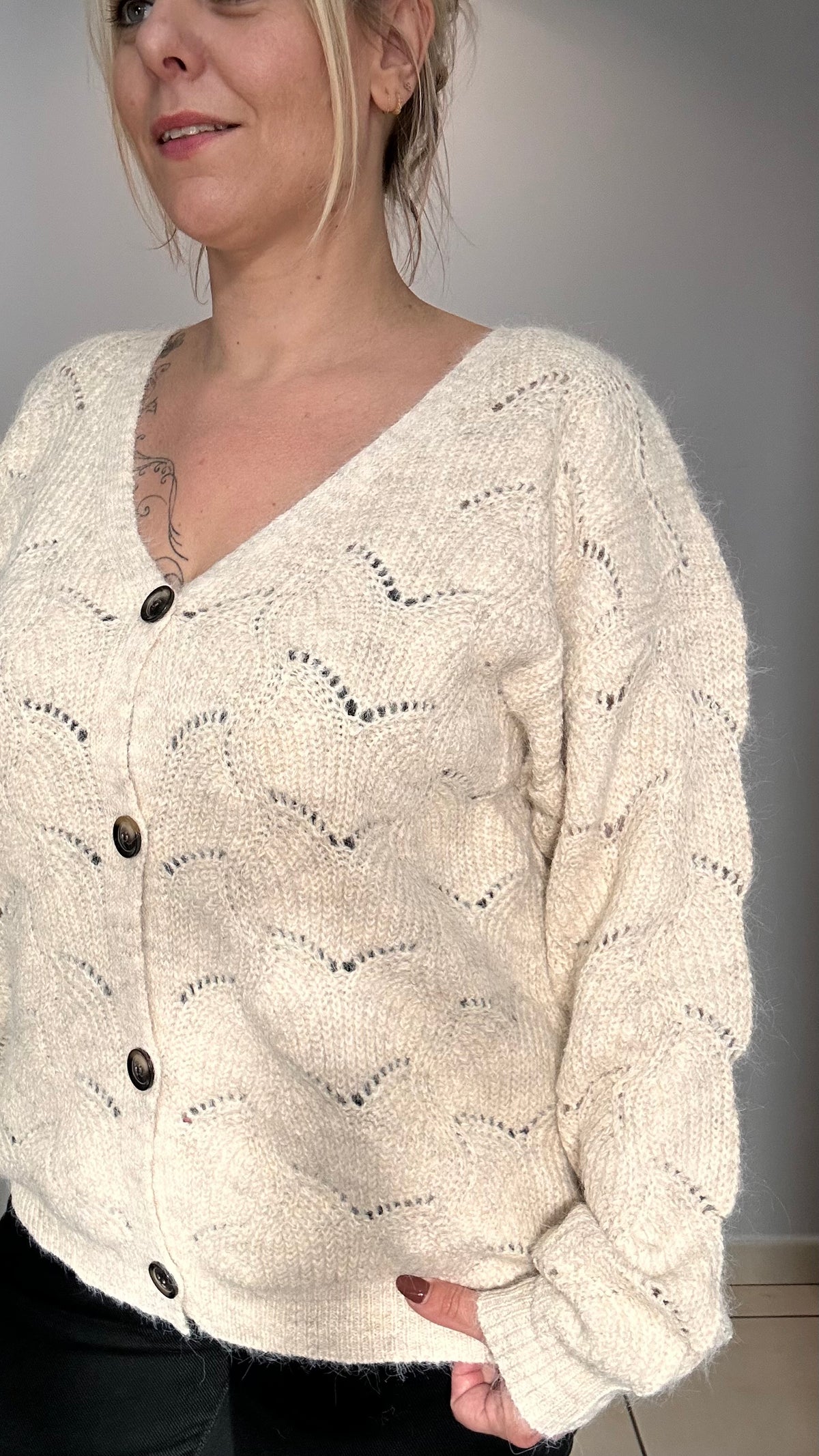 Joli gilet cocooning 🤎