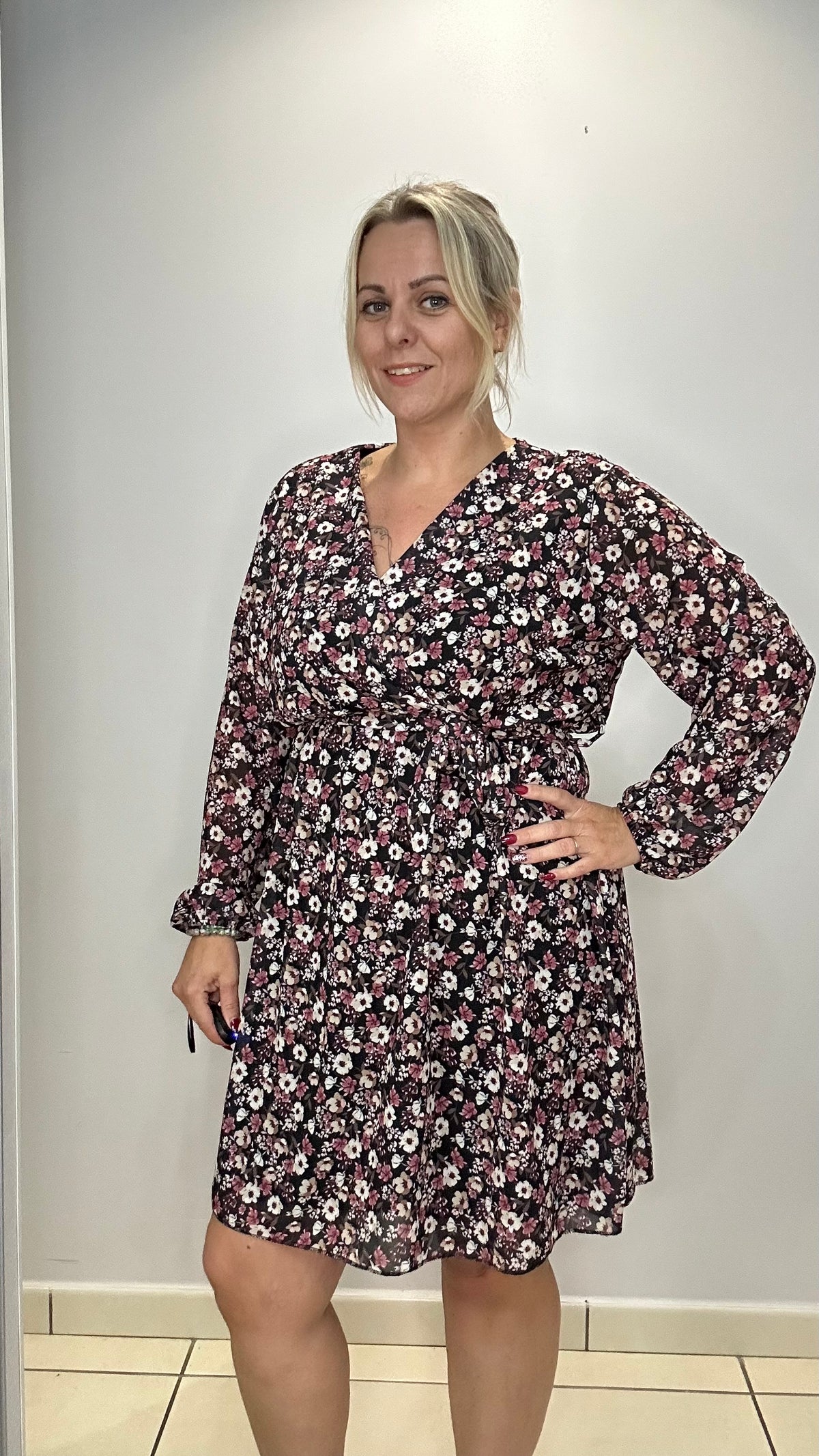Robe Motif Automnal 🍂