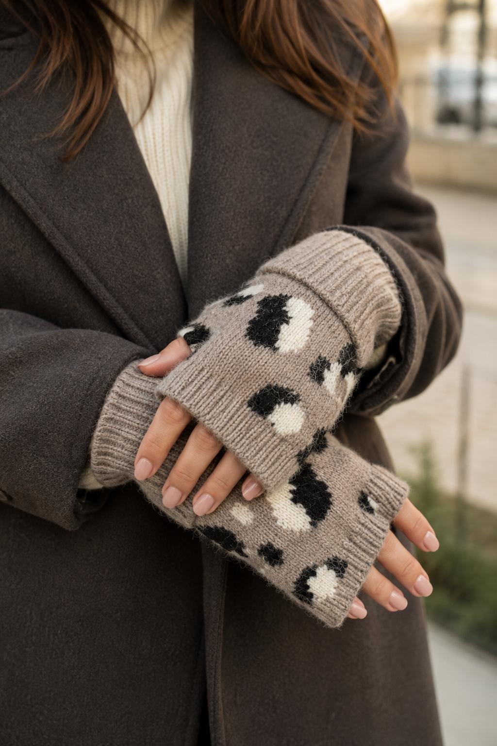 Mitaines motif léopard 🐆