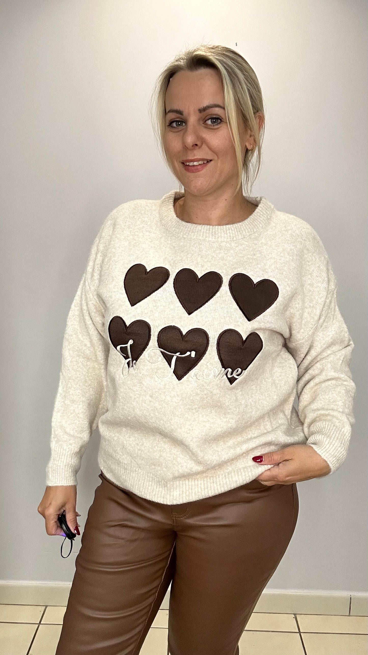 Pull « je t’aime »