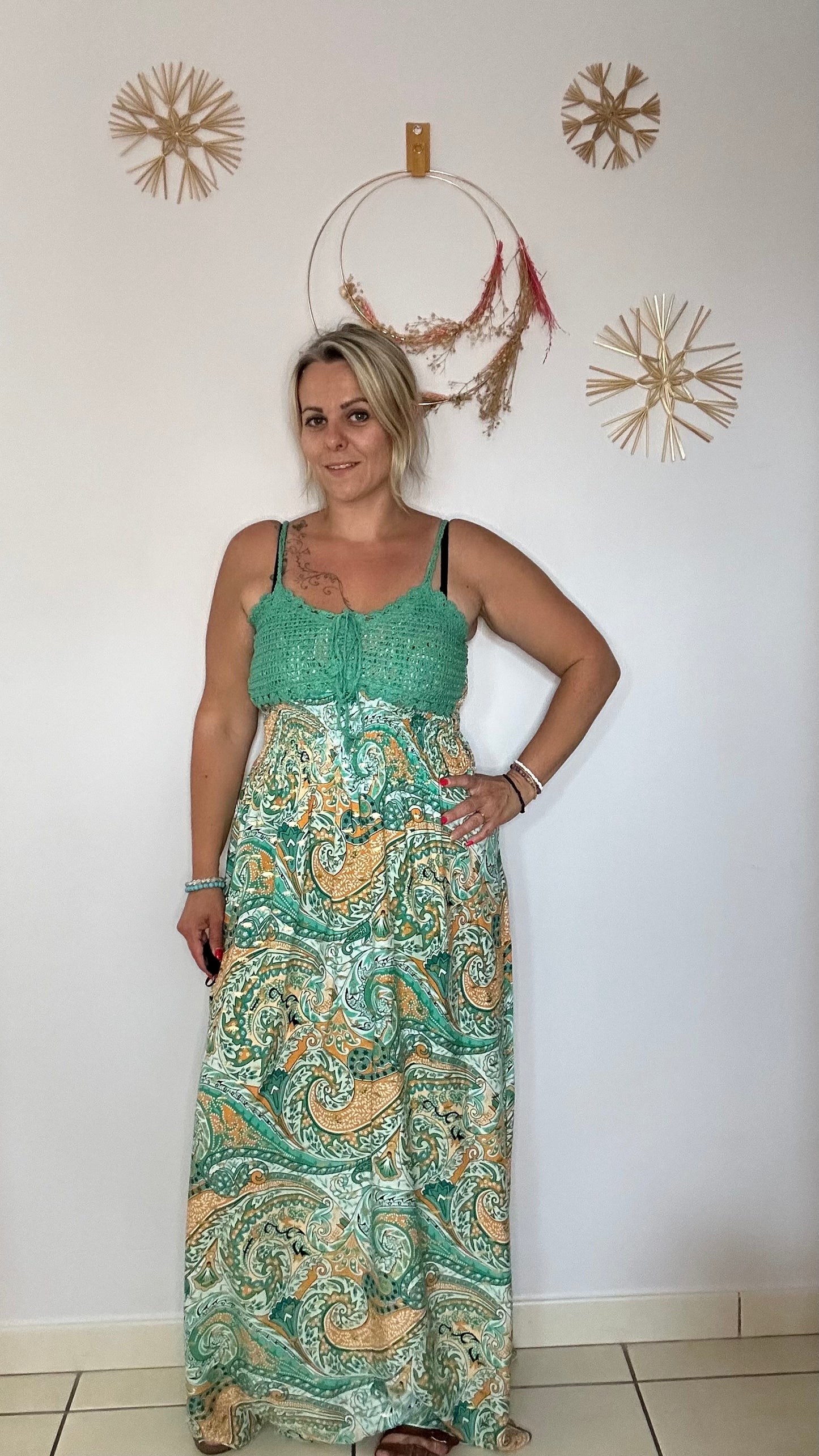 Robe crochet