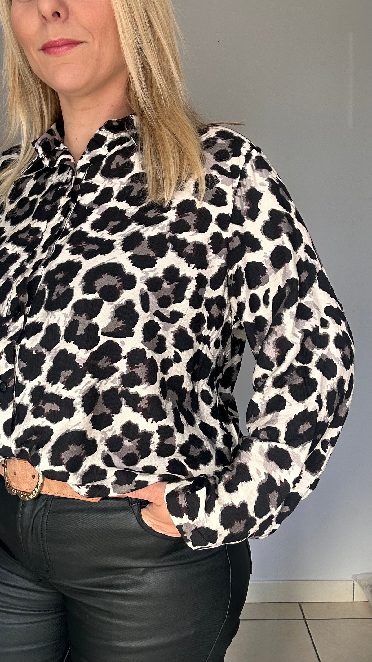 🐆 Chemise léopard
