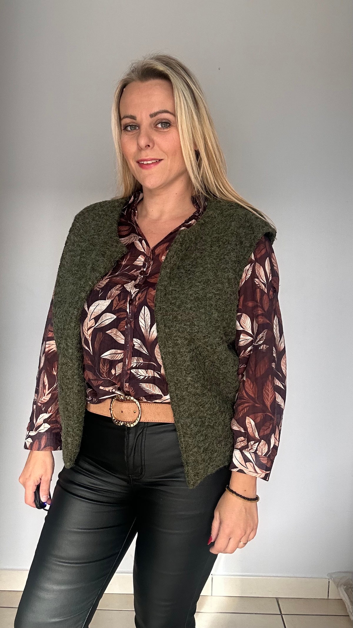 Gilet imprimé Iconique 🖤