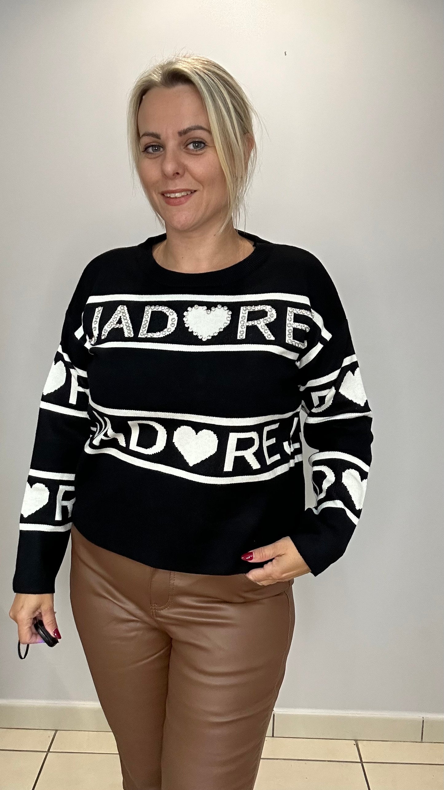 Pull « j’adore »