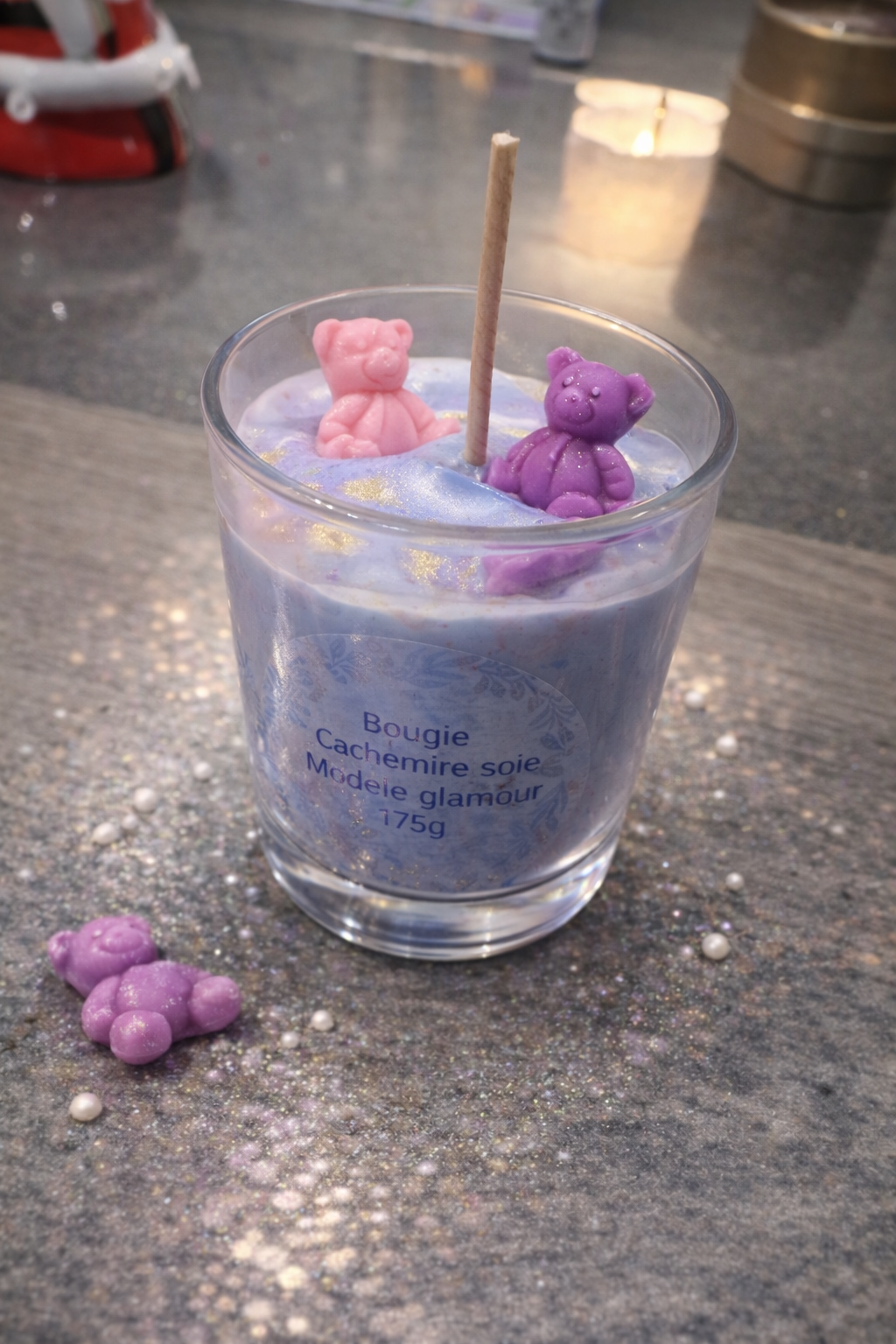 Bougie cachemire soie