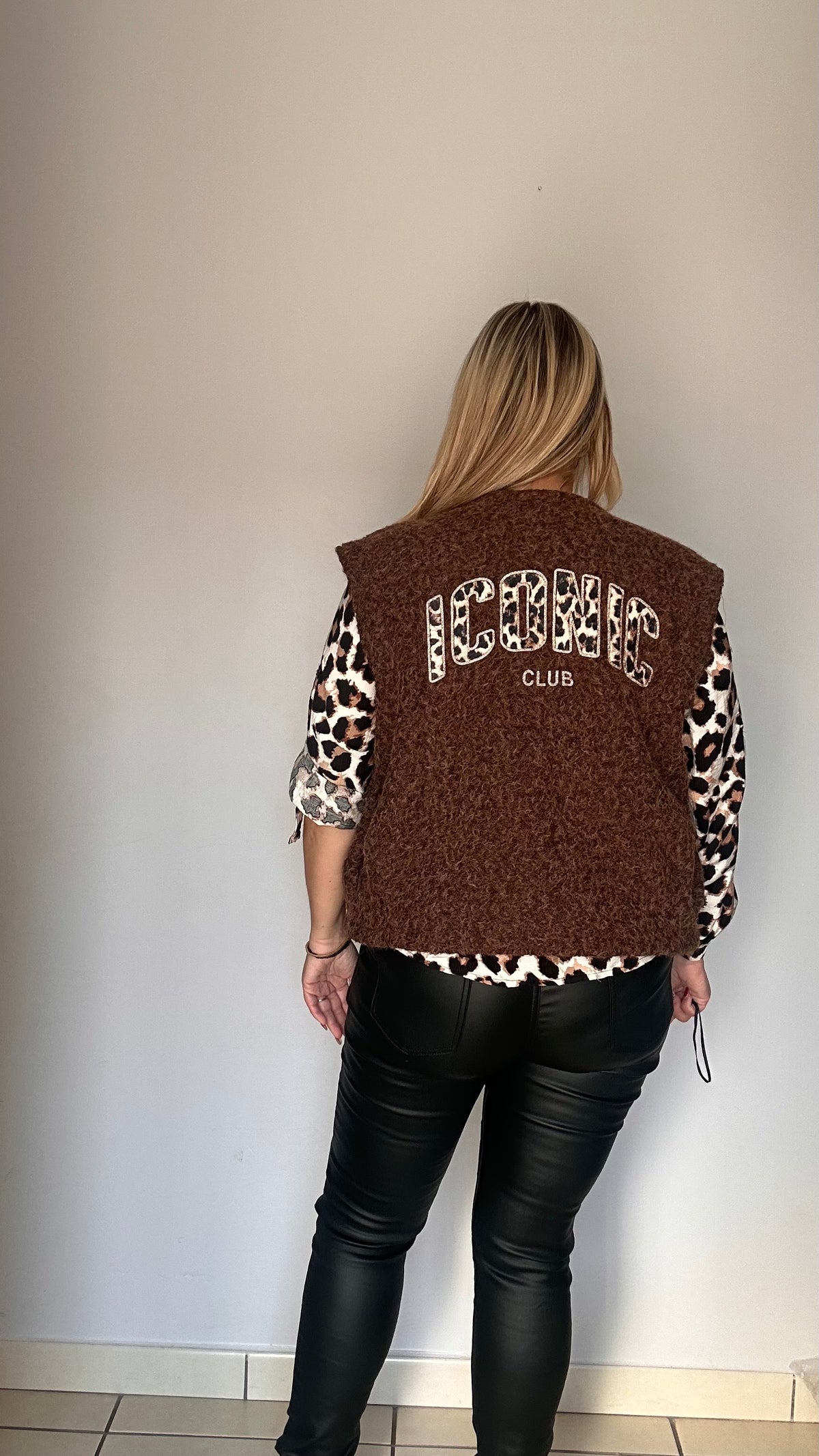 Gilet imprimé Iconique 🖤