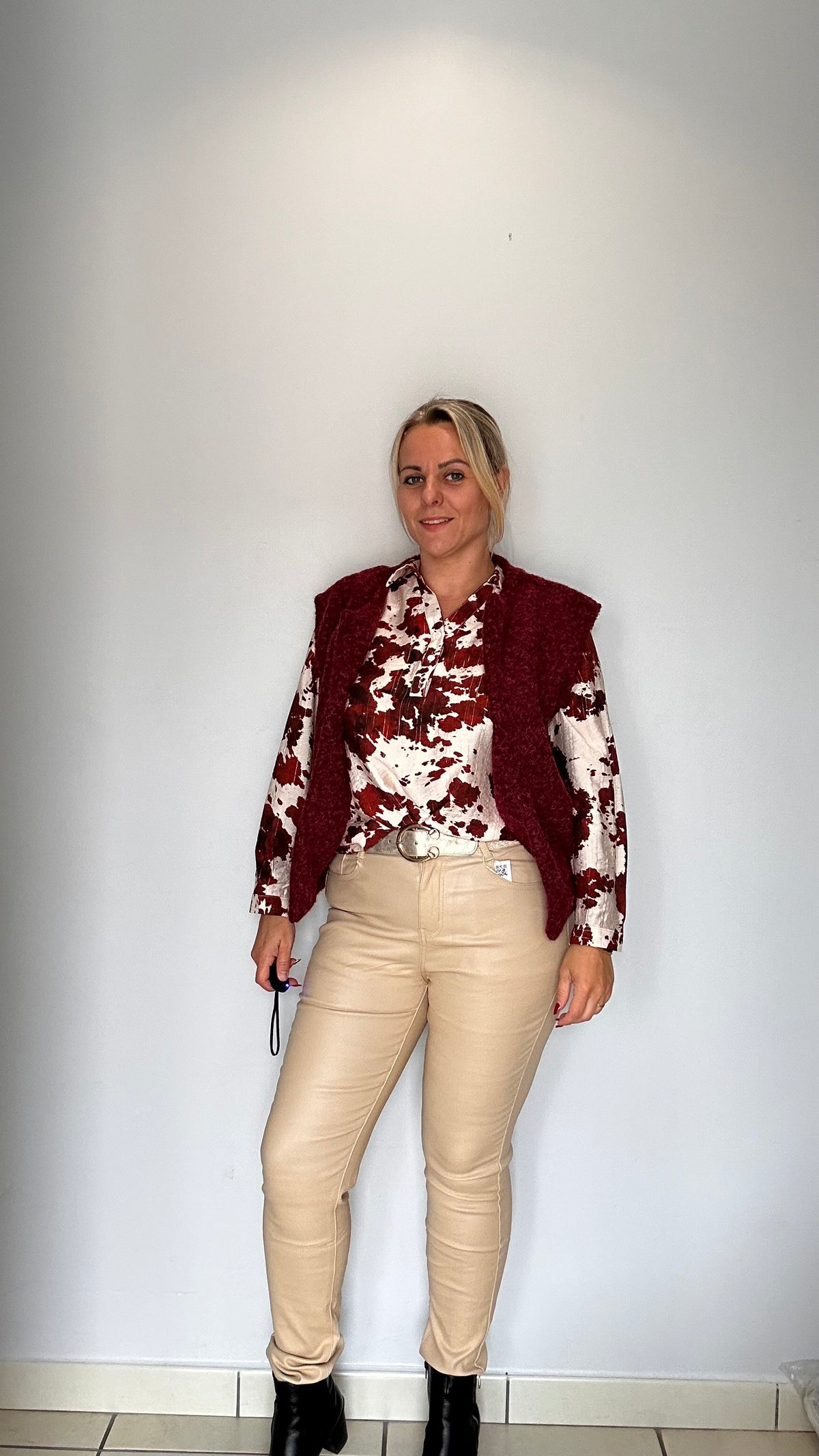 Gilet imprimé Iconique 🖤