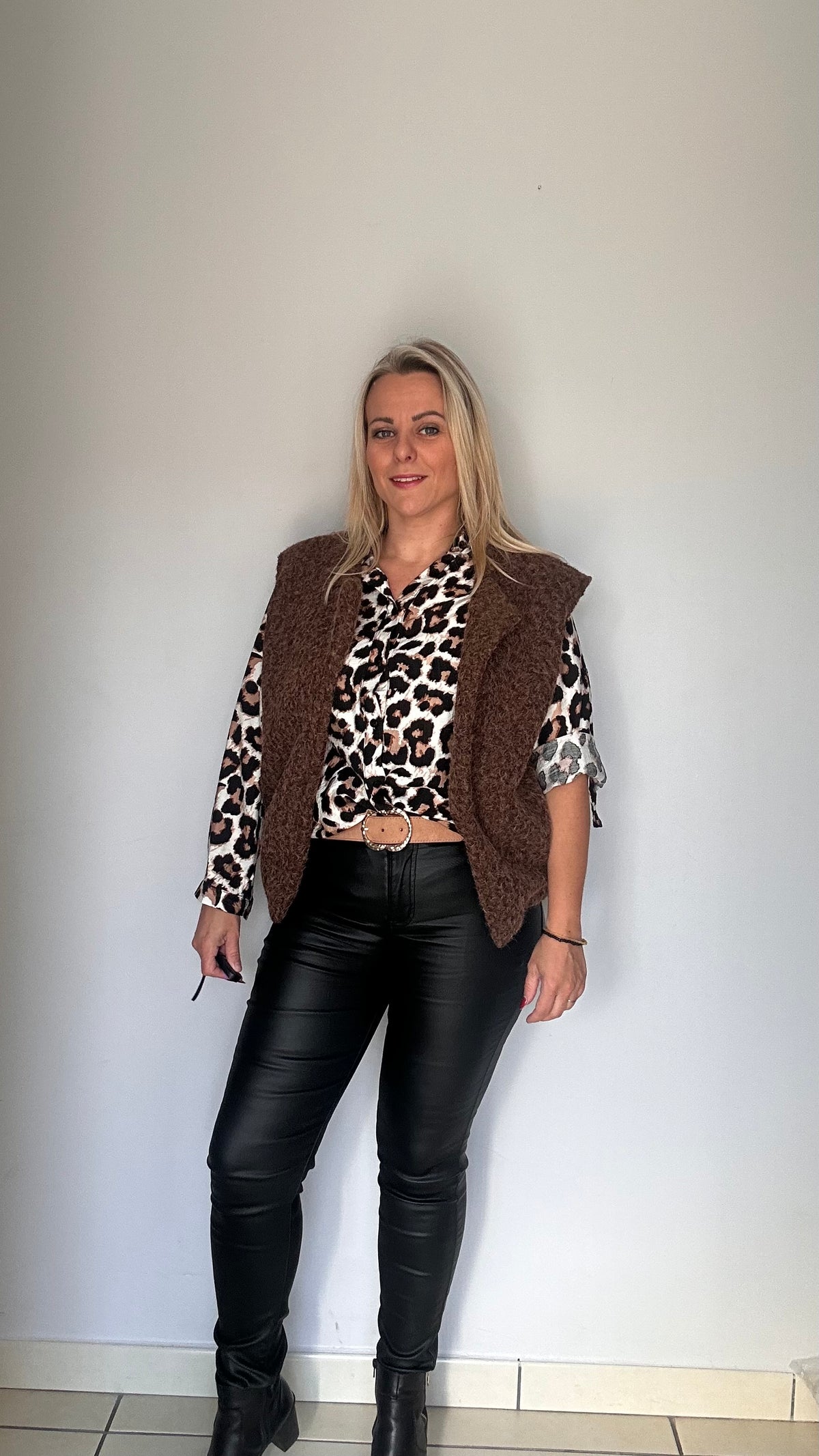 Gilet imprimé Iconique 🖤