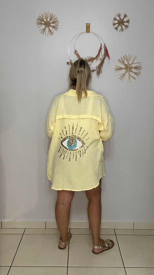 Chemise en gaze de coton