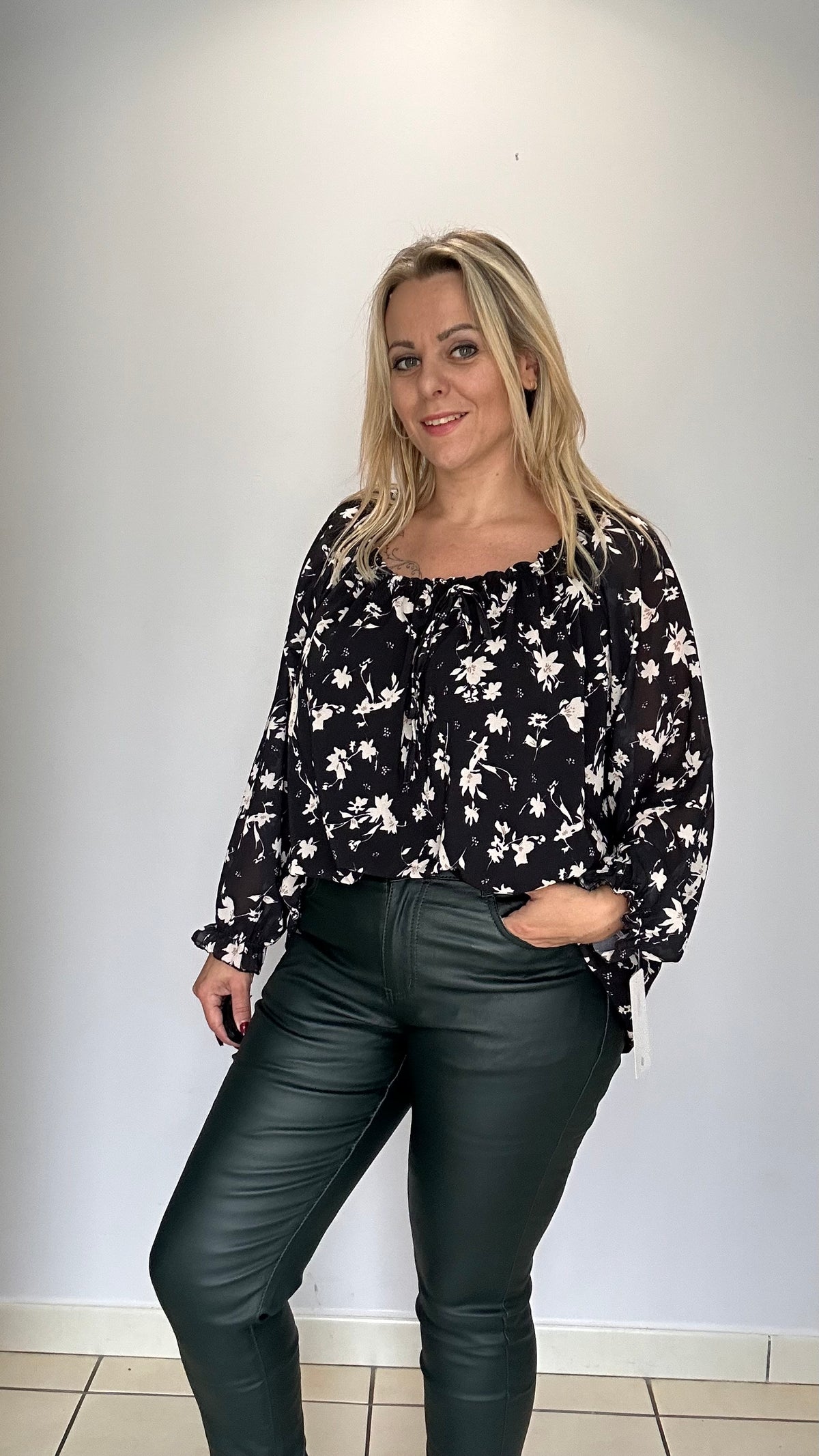 🌸 Blouse fleurie 🌸