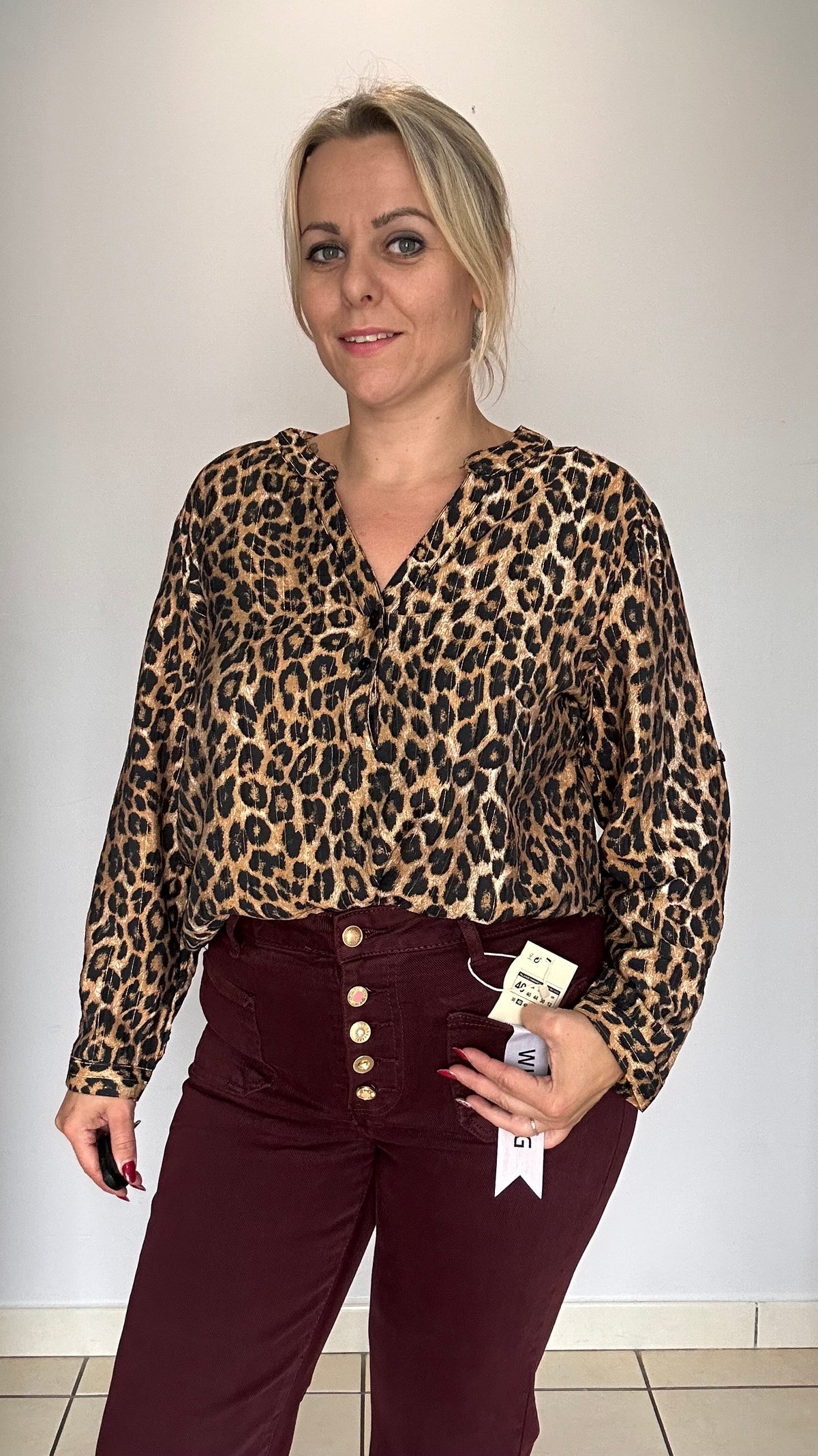 Blouse léopard 🐆