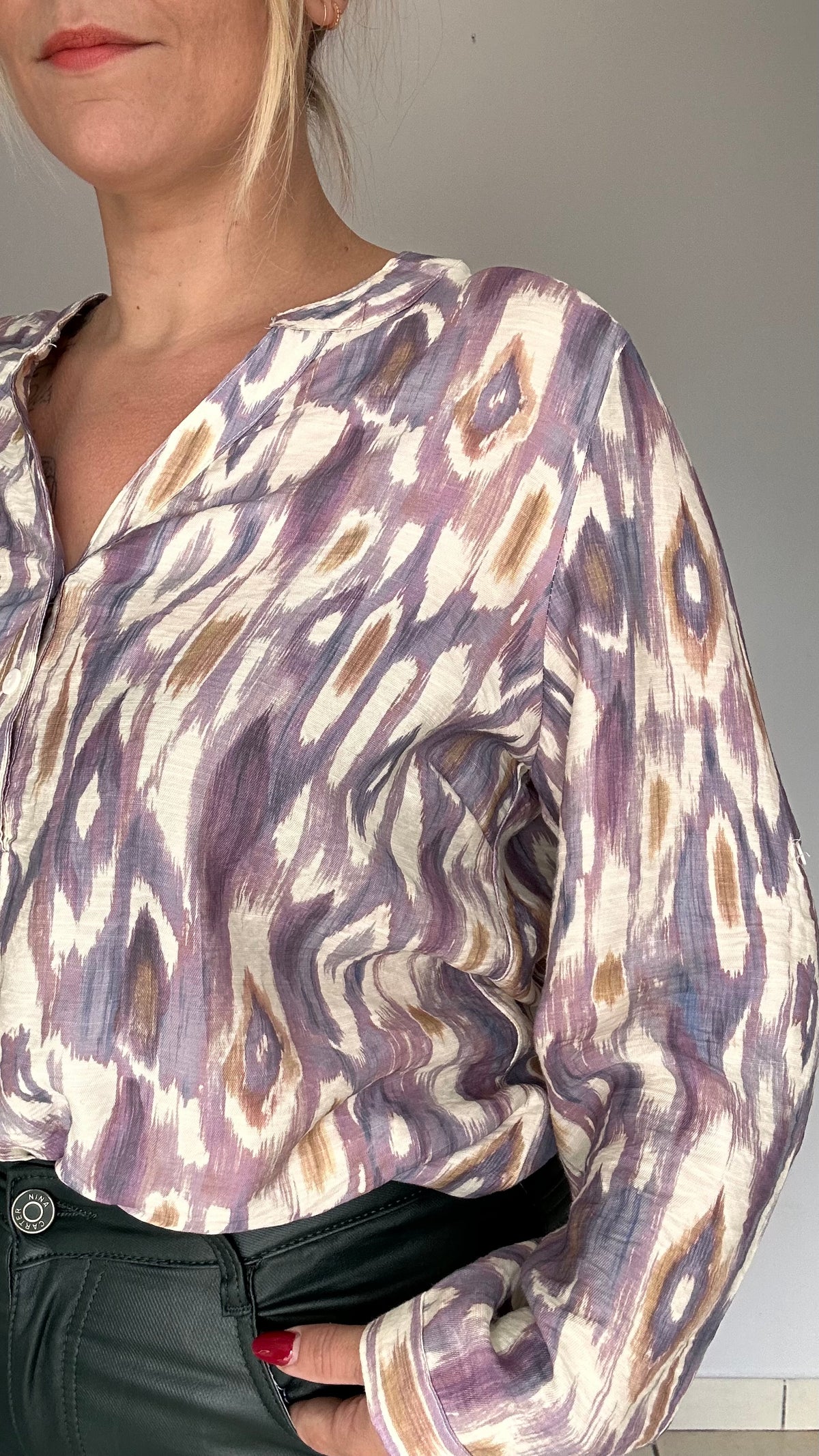 Blouse violet