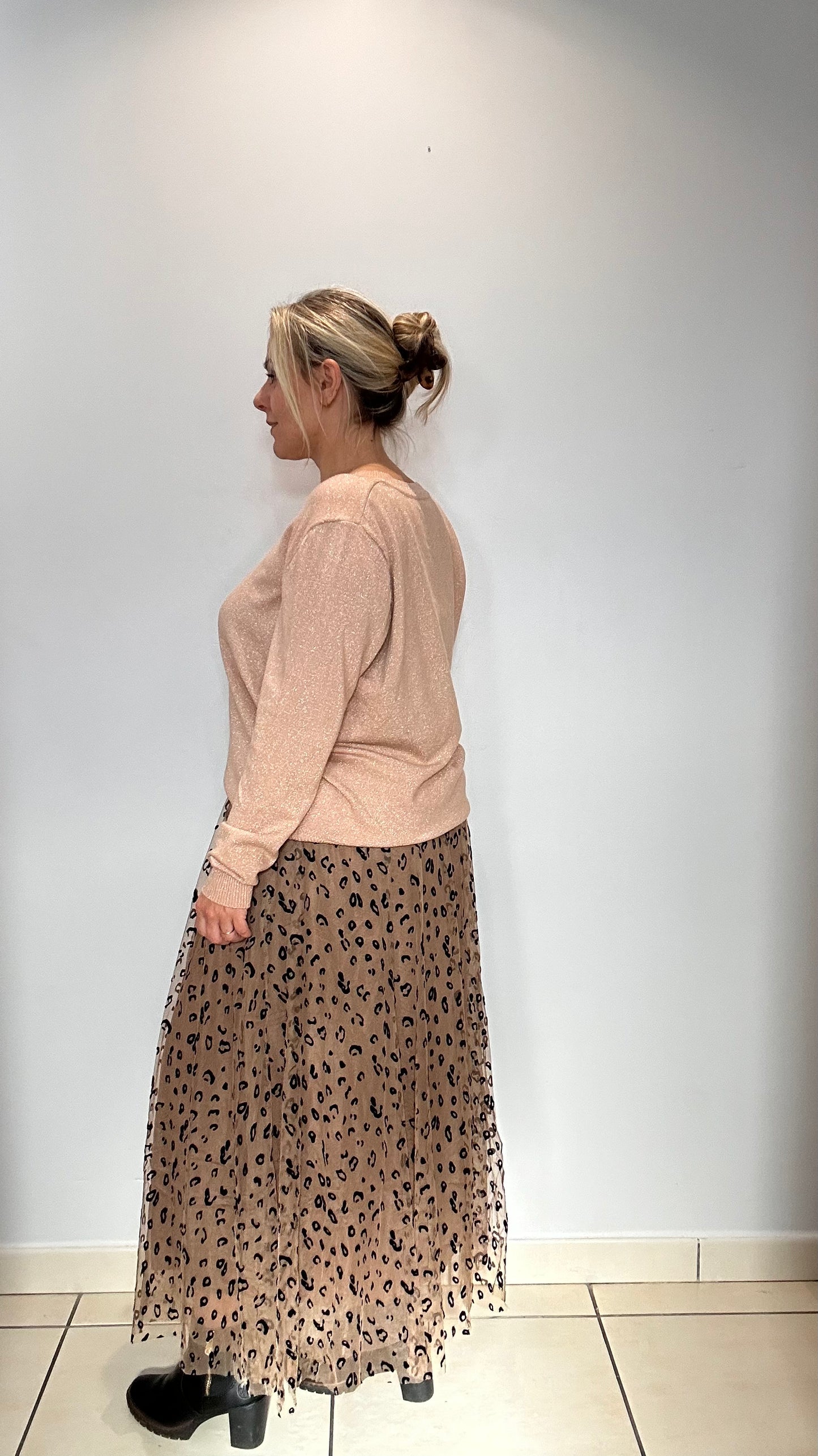 Jupe imprimée animalier 🤎