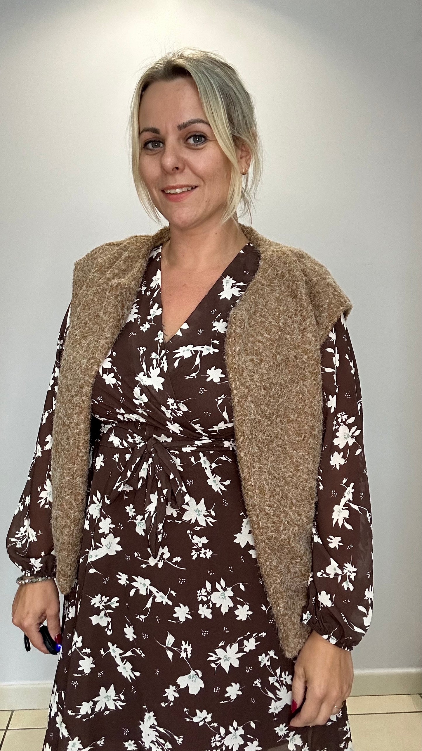 Robe voile fleurie 🌸