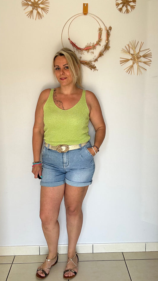 Short en jean