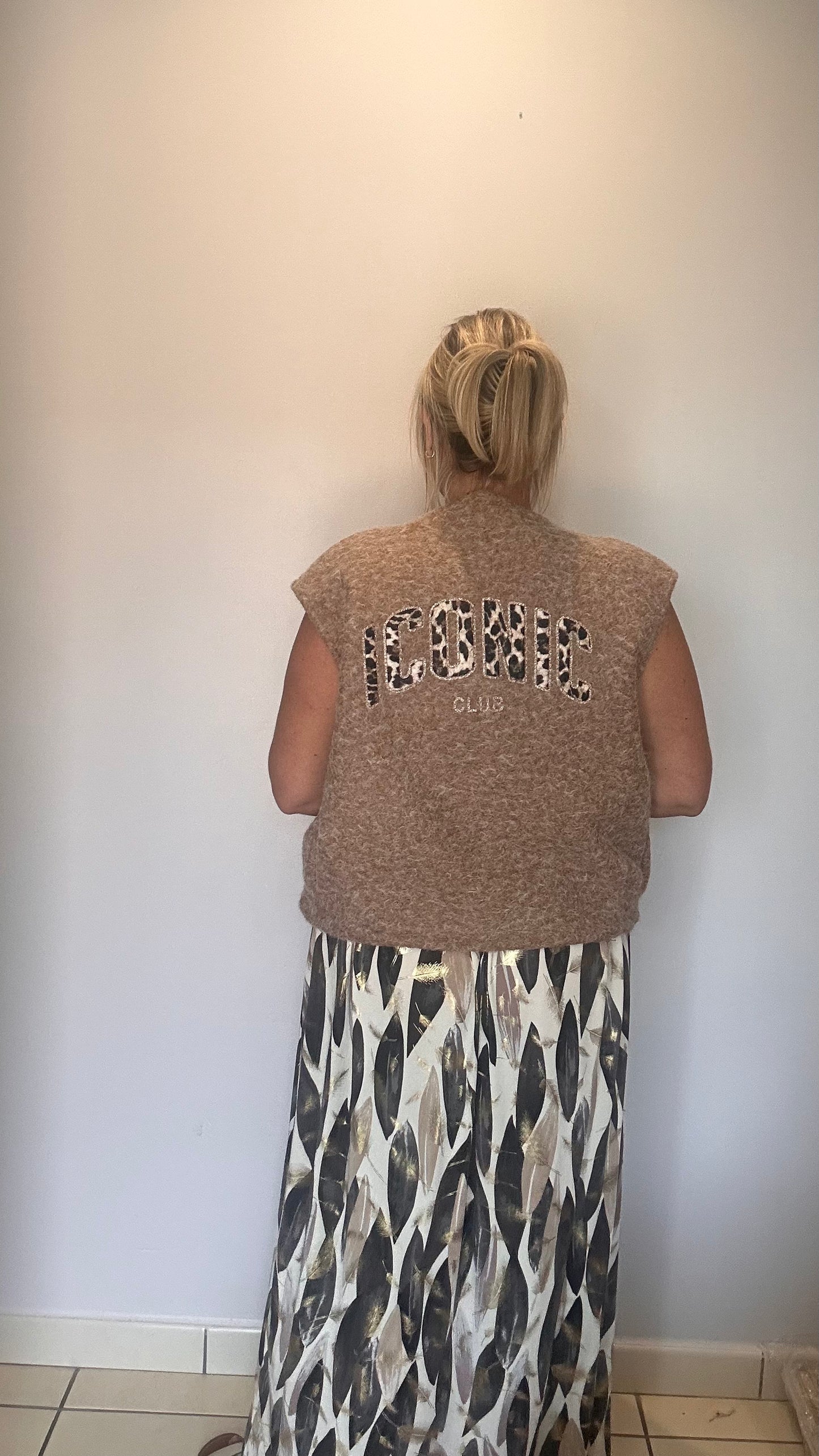 Gilet imprimé Iconique 🖤