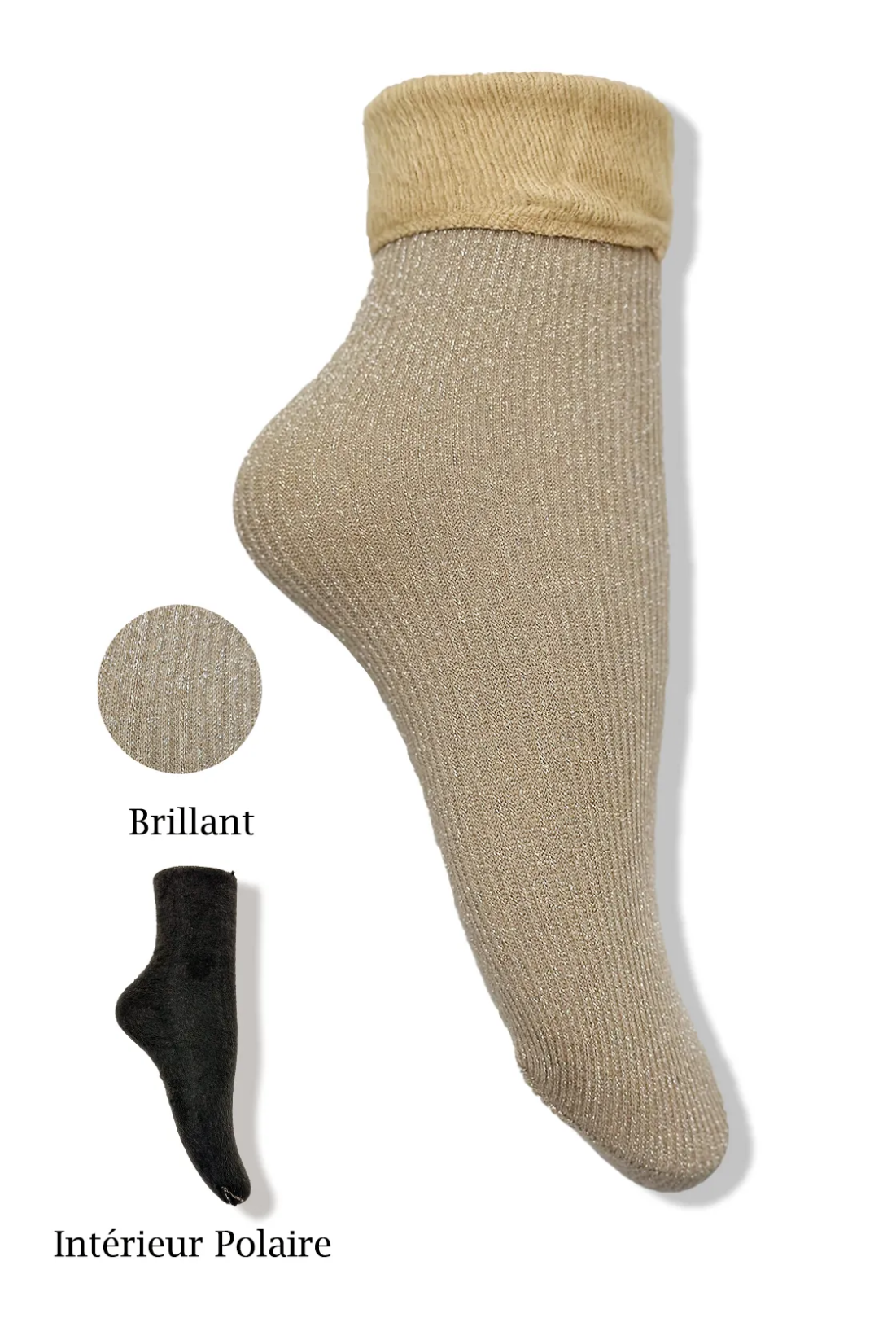 Chaussettes intérieur polaire