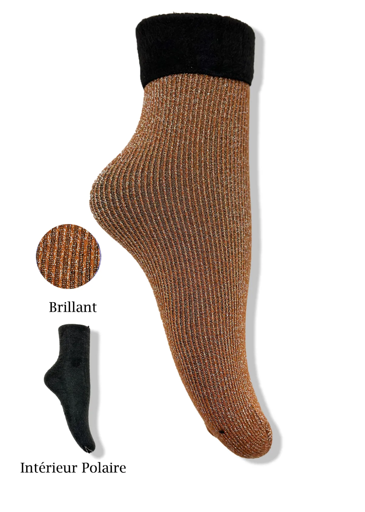 Chaussettes intérieur polaire