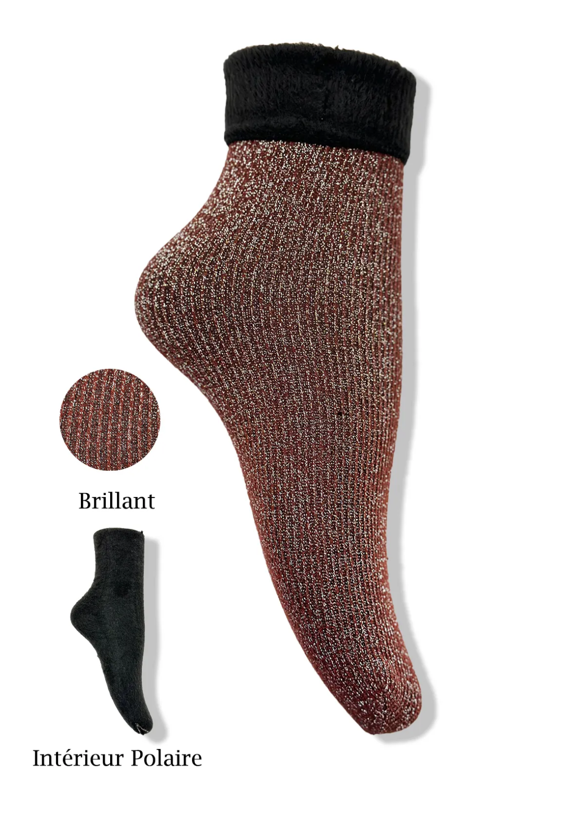 Chaussettes intérieur polaire