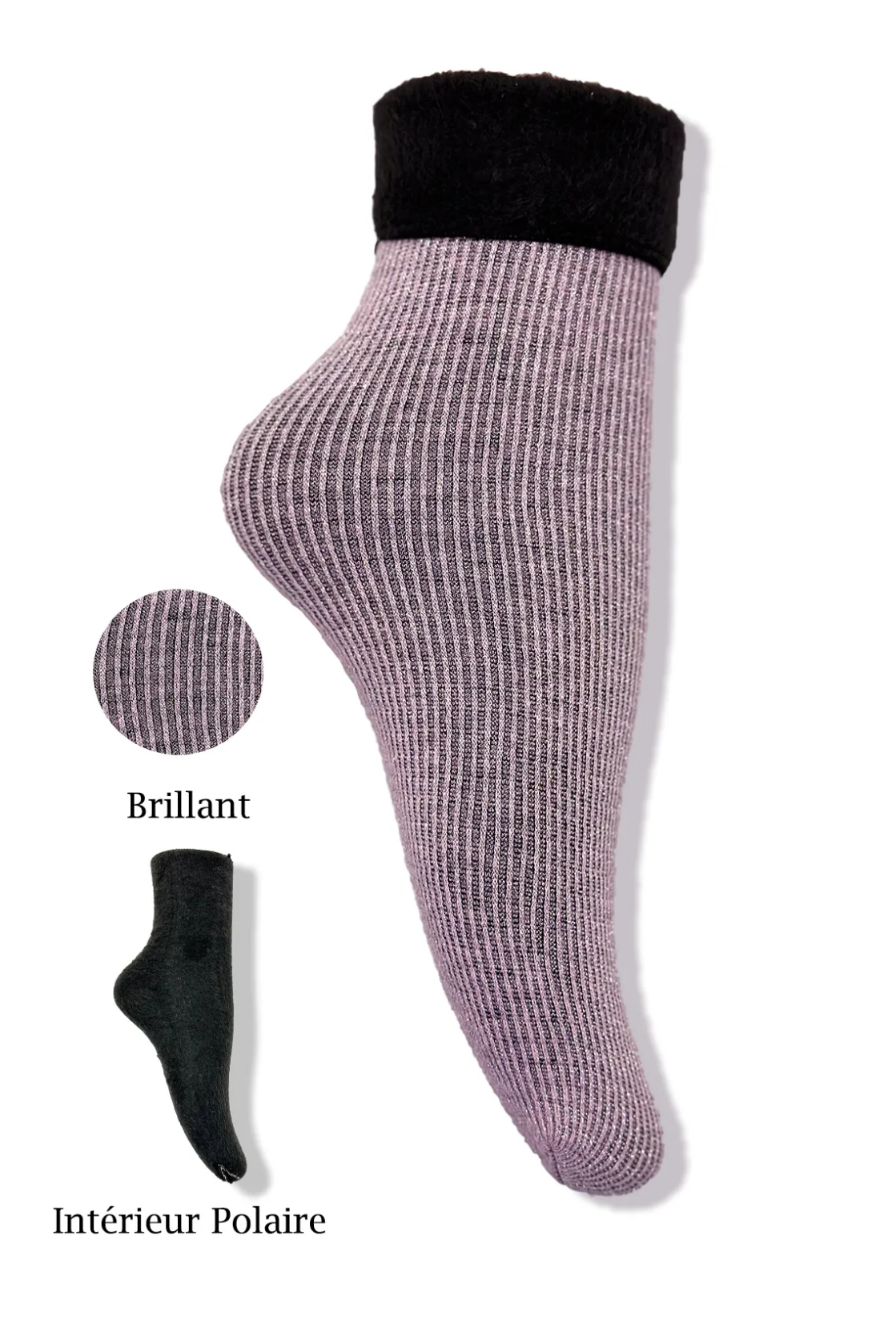 Chaussettes intérieur polaire