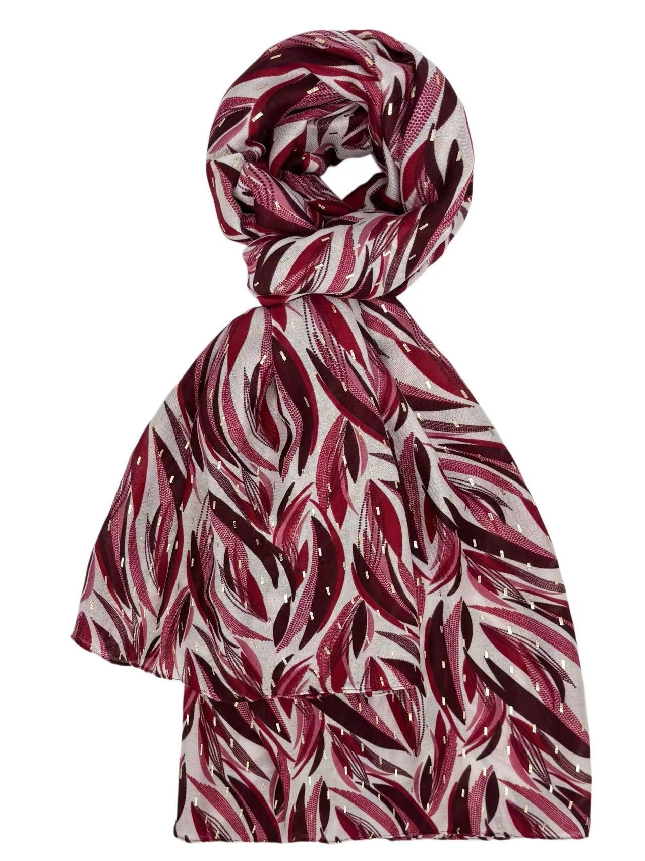 Foulard avec dorure