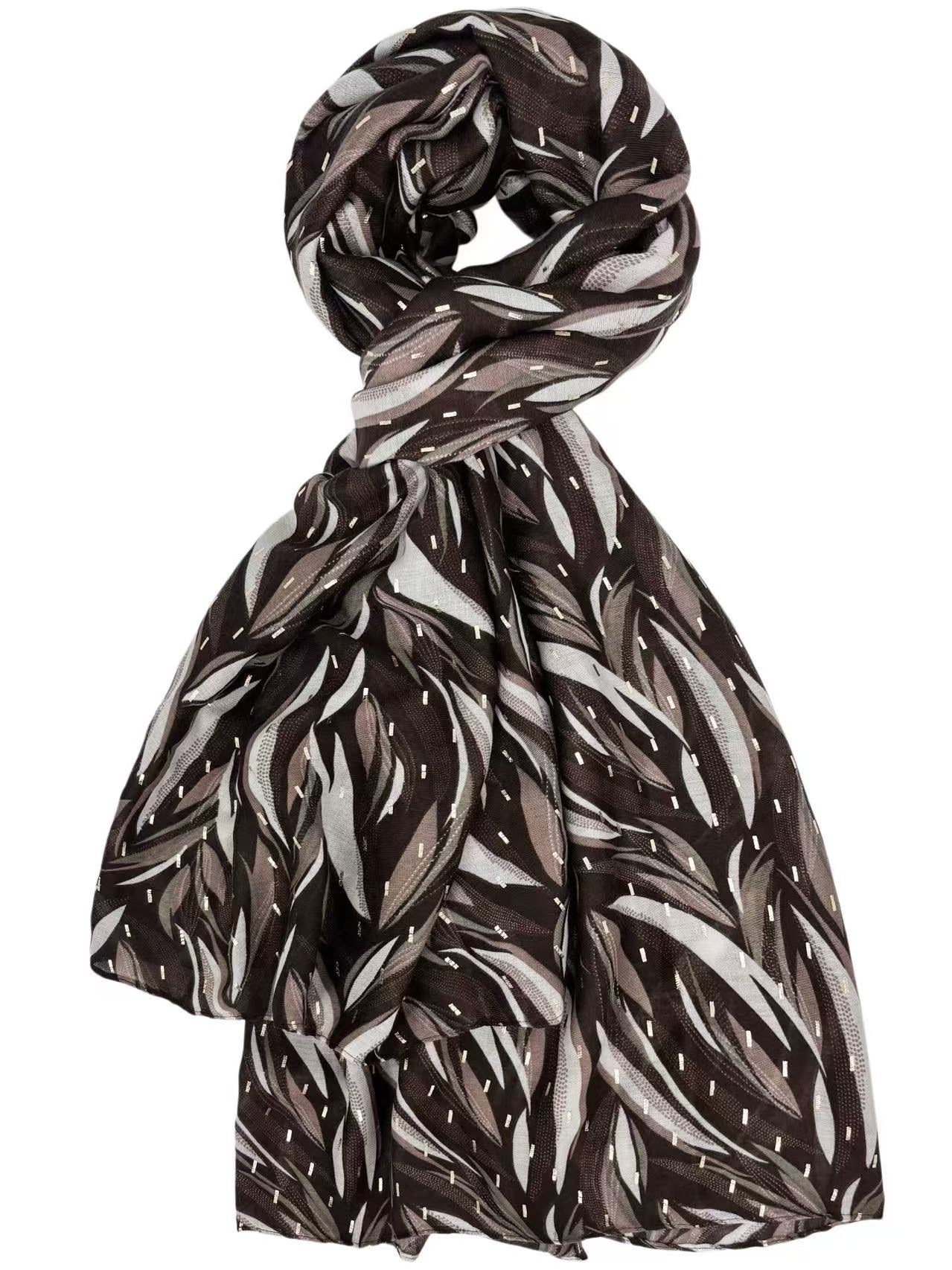 Foulard avec dorure