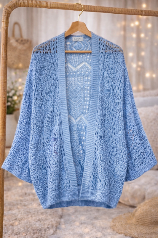 Gilet cardigan crochet