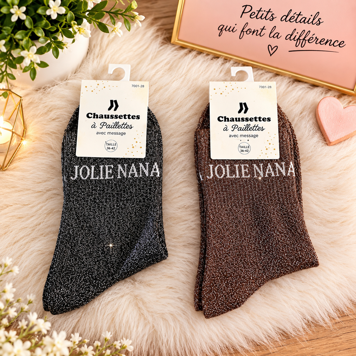 Chaussettes « jolie nana »