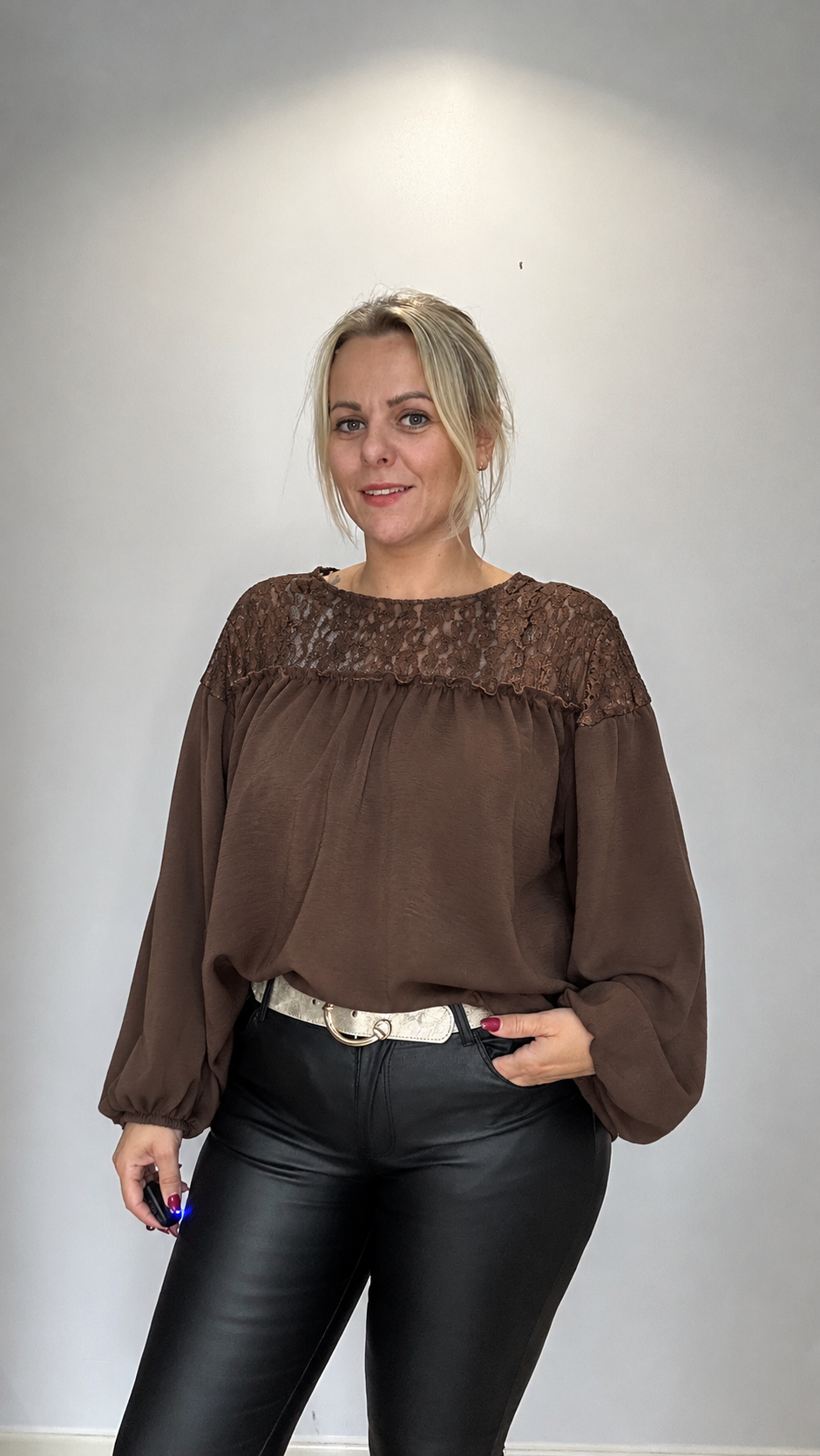 blouse dentelle ✨