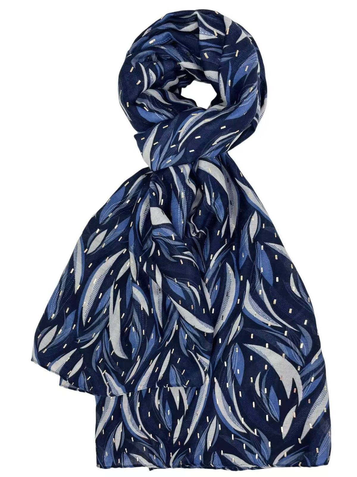 Foulard avec dorure