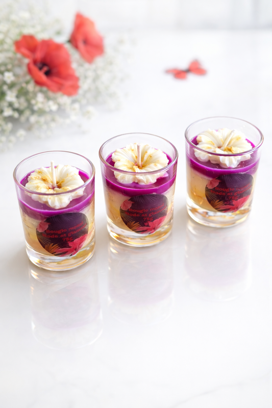 Bougie parfum monoï