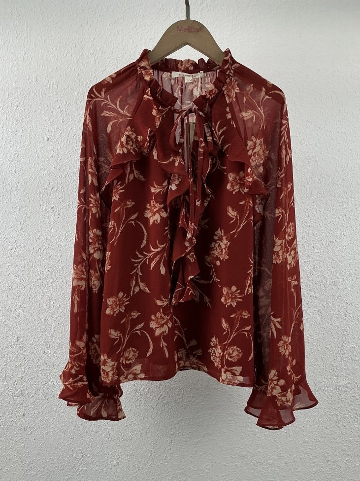Nouvelle blouse rouge ❤️