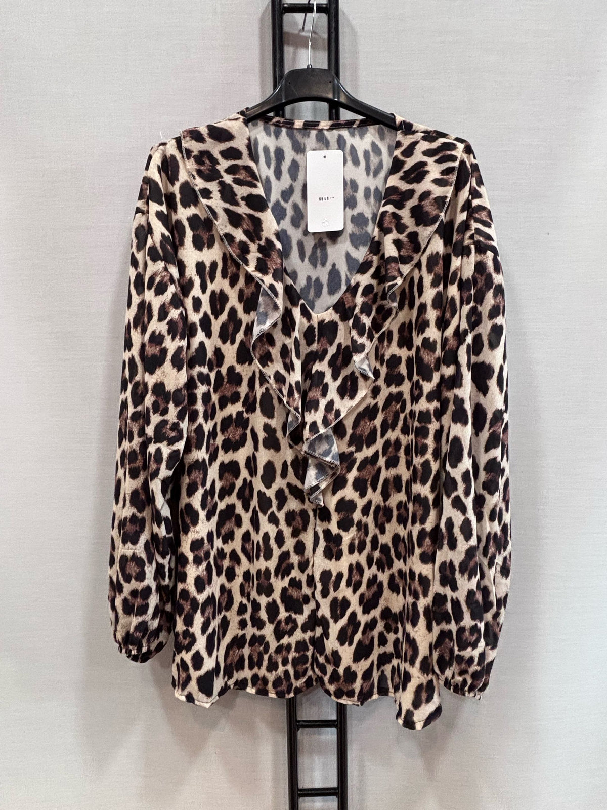 Blouse fluide imprimée léopard 🐆