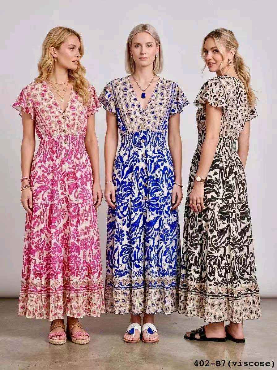 Robe magique en viscose
