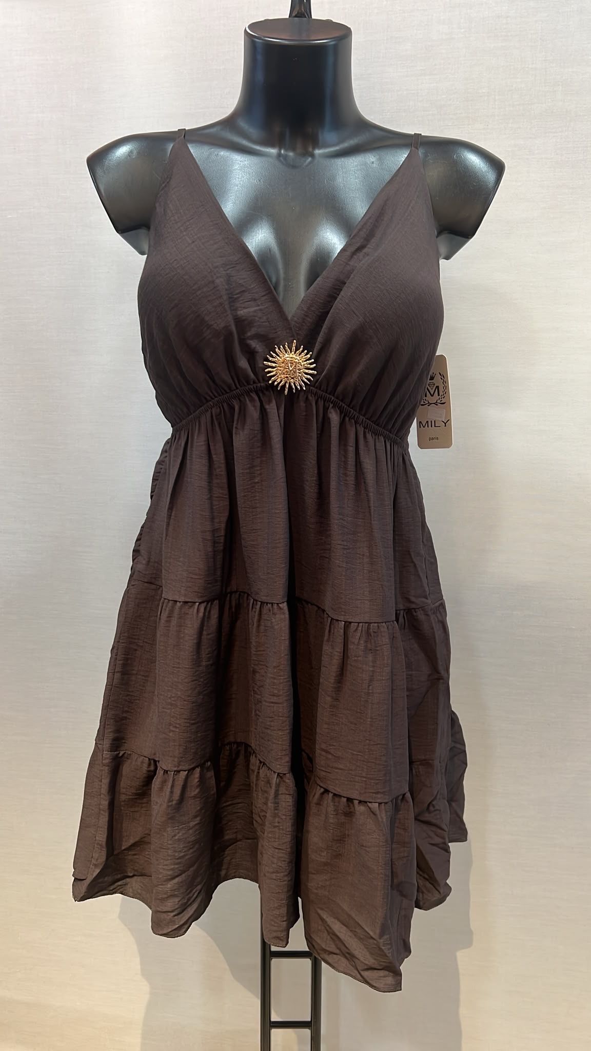 Robe courte soleil petite taille