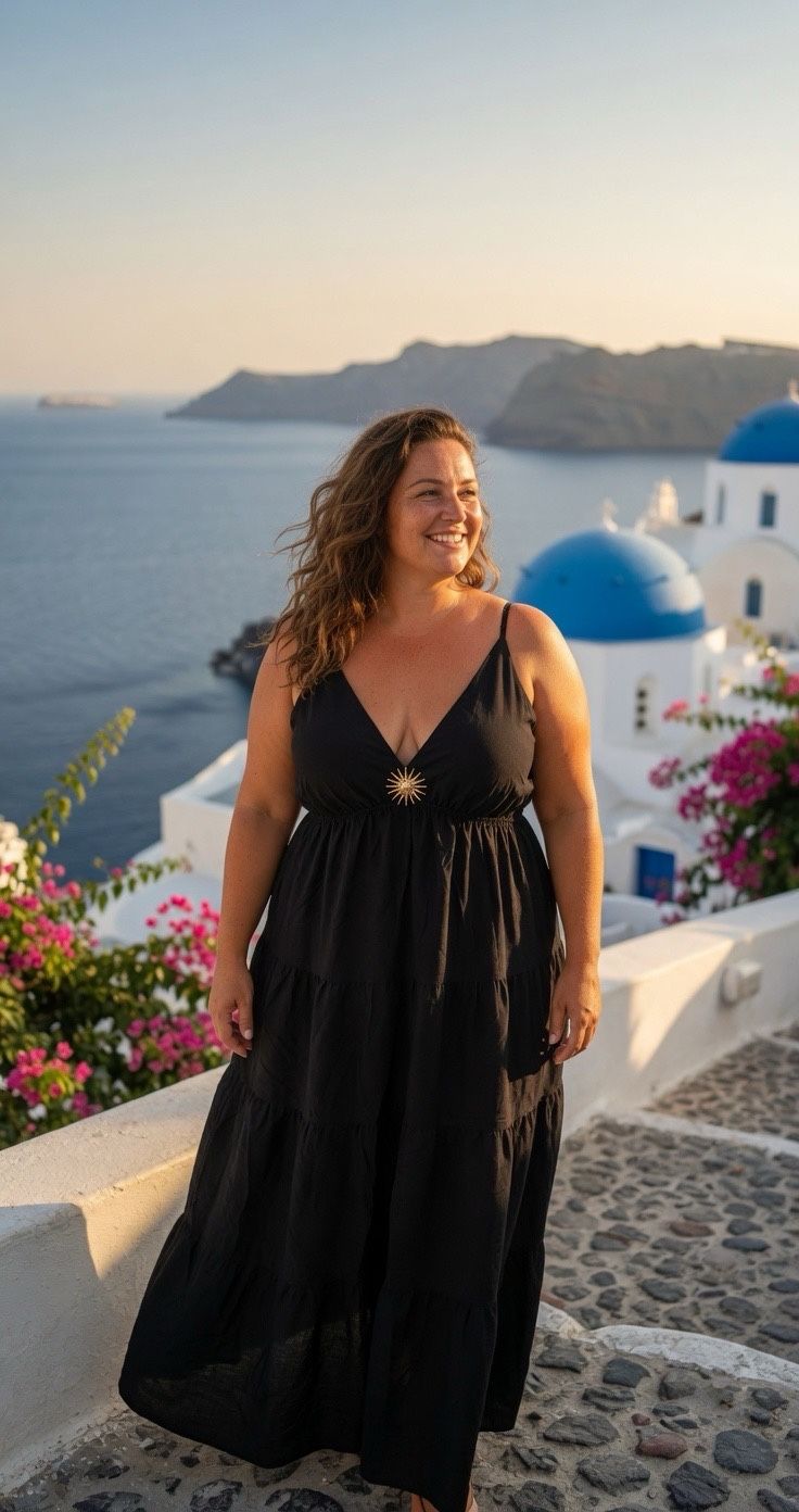 Robe longue soleil belle taille