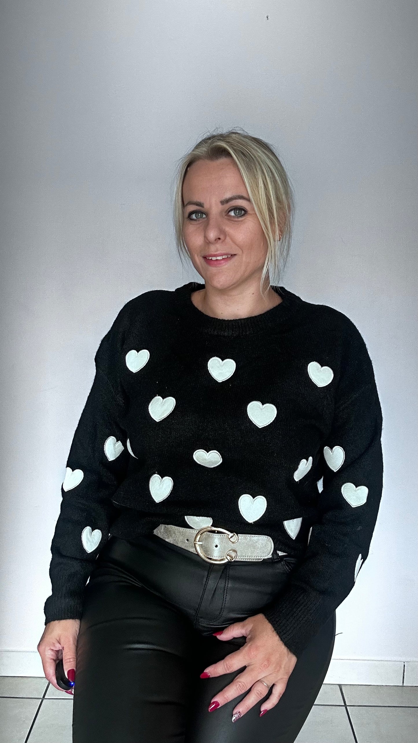 Pull petit coeur