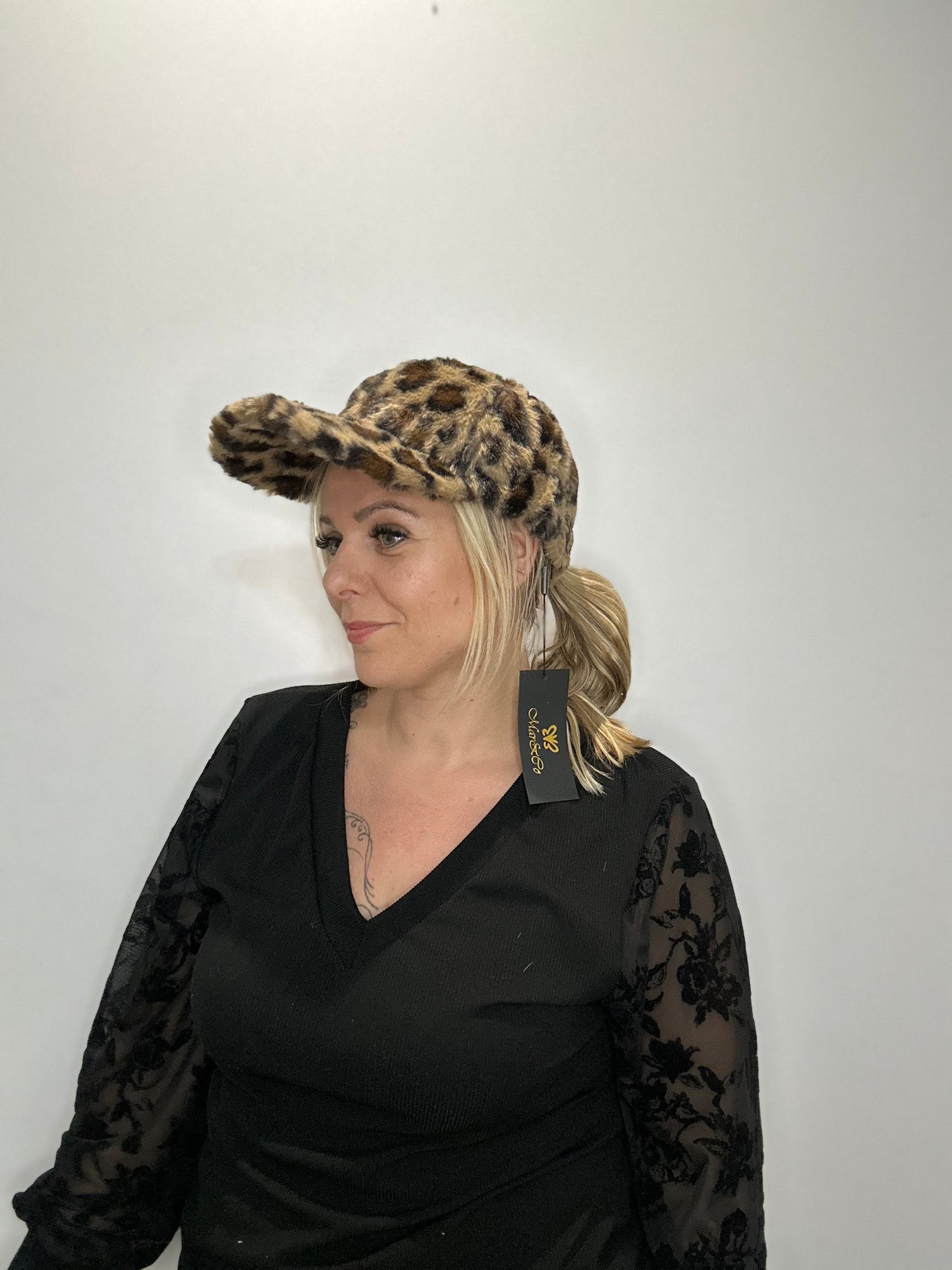 Casquette léopard tendance 🐆🤎