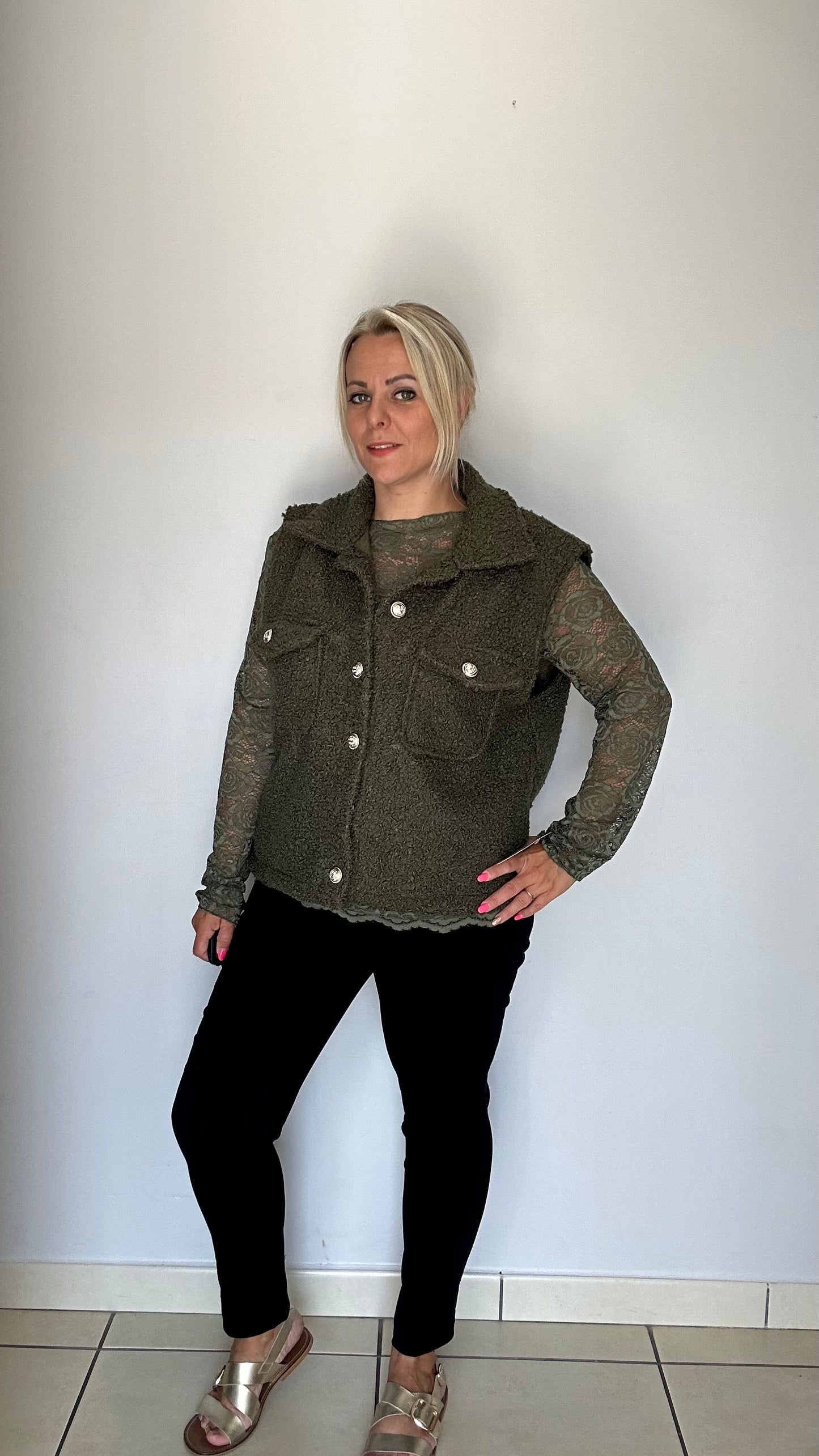 Gilet sans manches tendance ✨