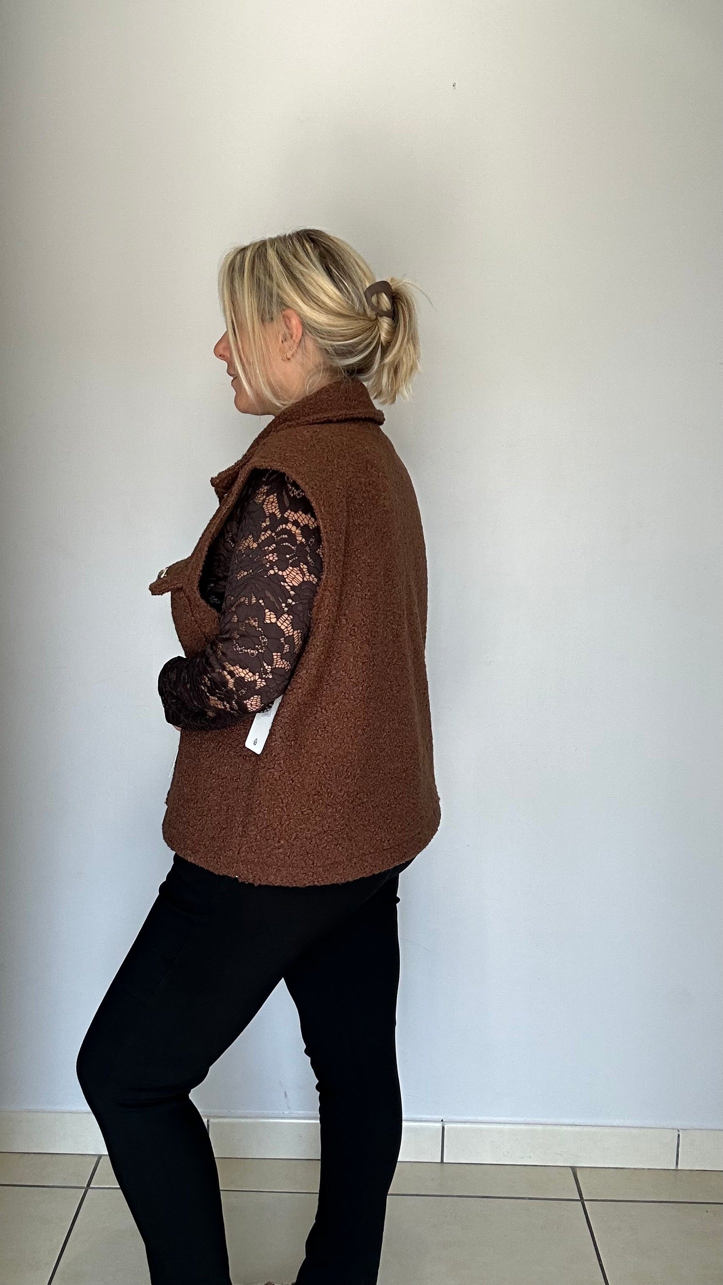 Gilet sans manches tendance ✨