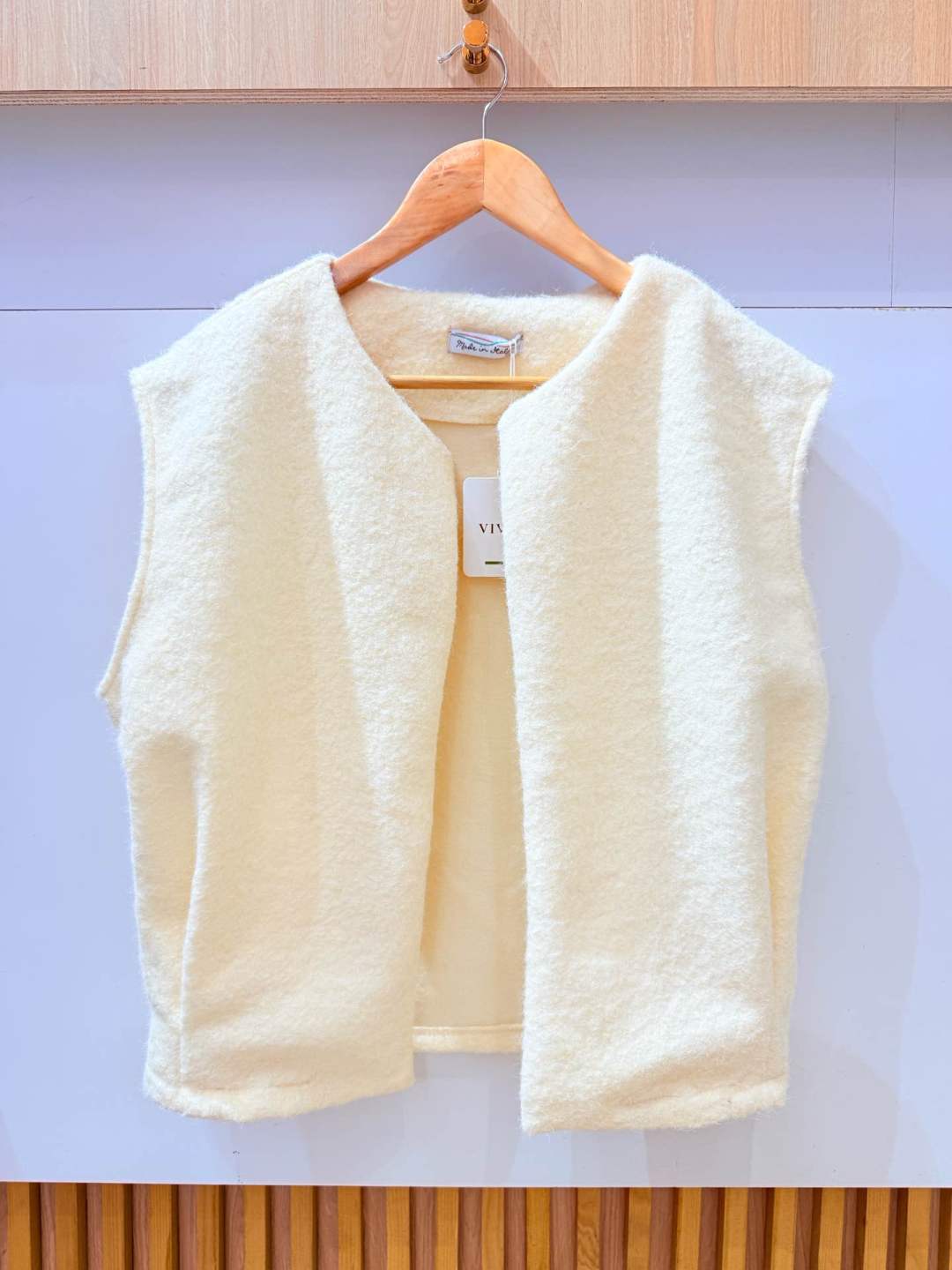 gilet sans manches à poches