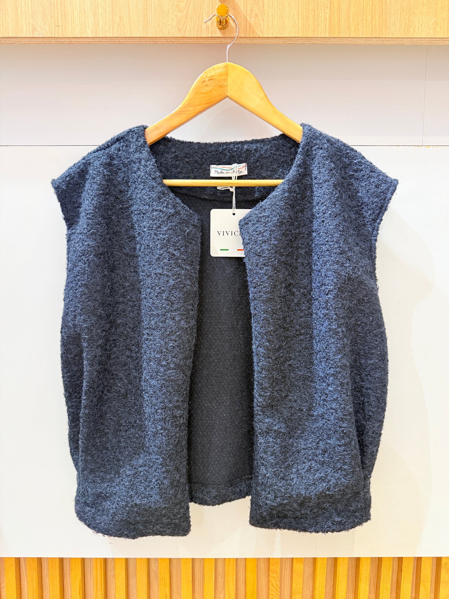 gilet sans manches à poches