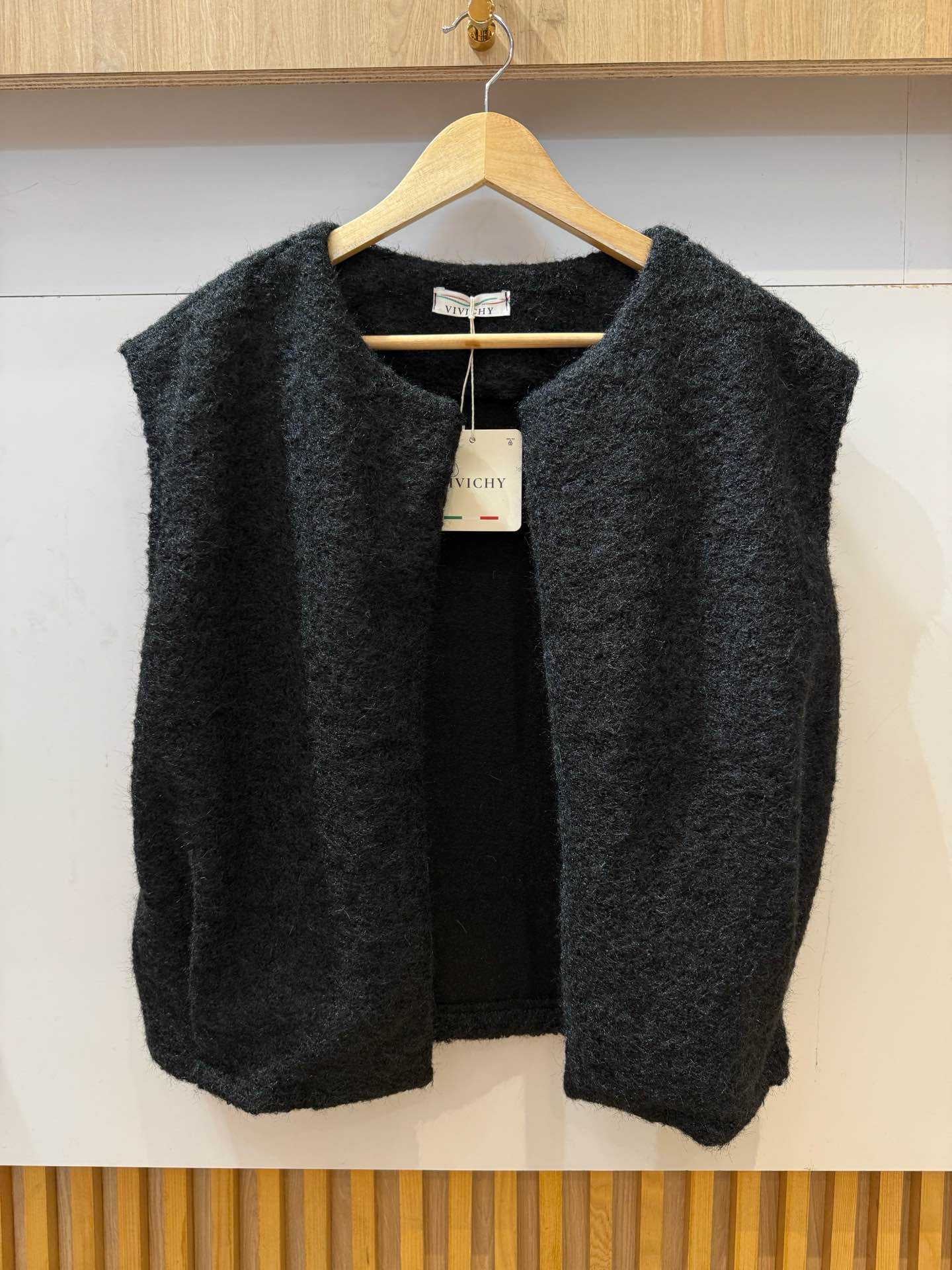 gilet sans manches à poches
