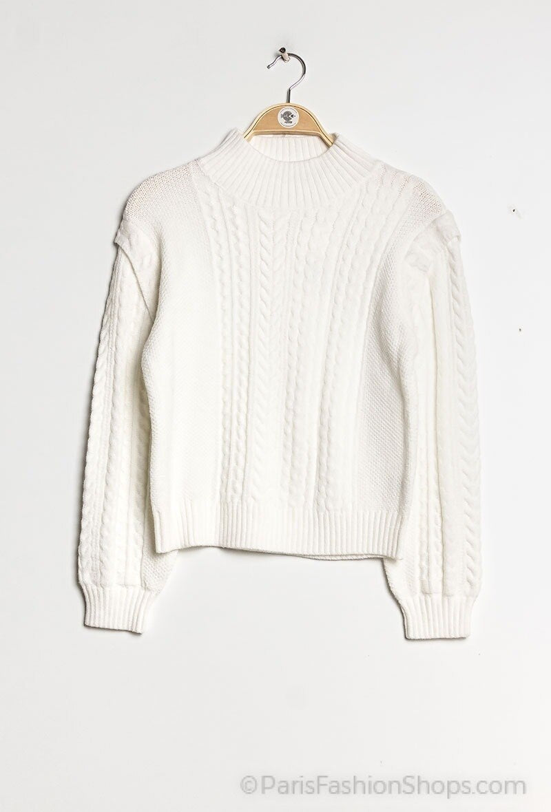 Pull en maille oversize uni