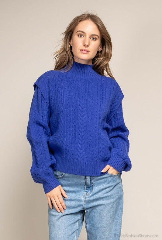 Pull en maille oversize uni